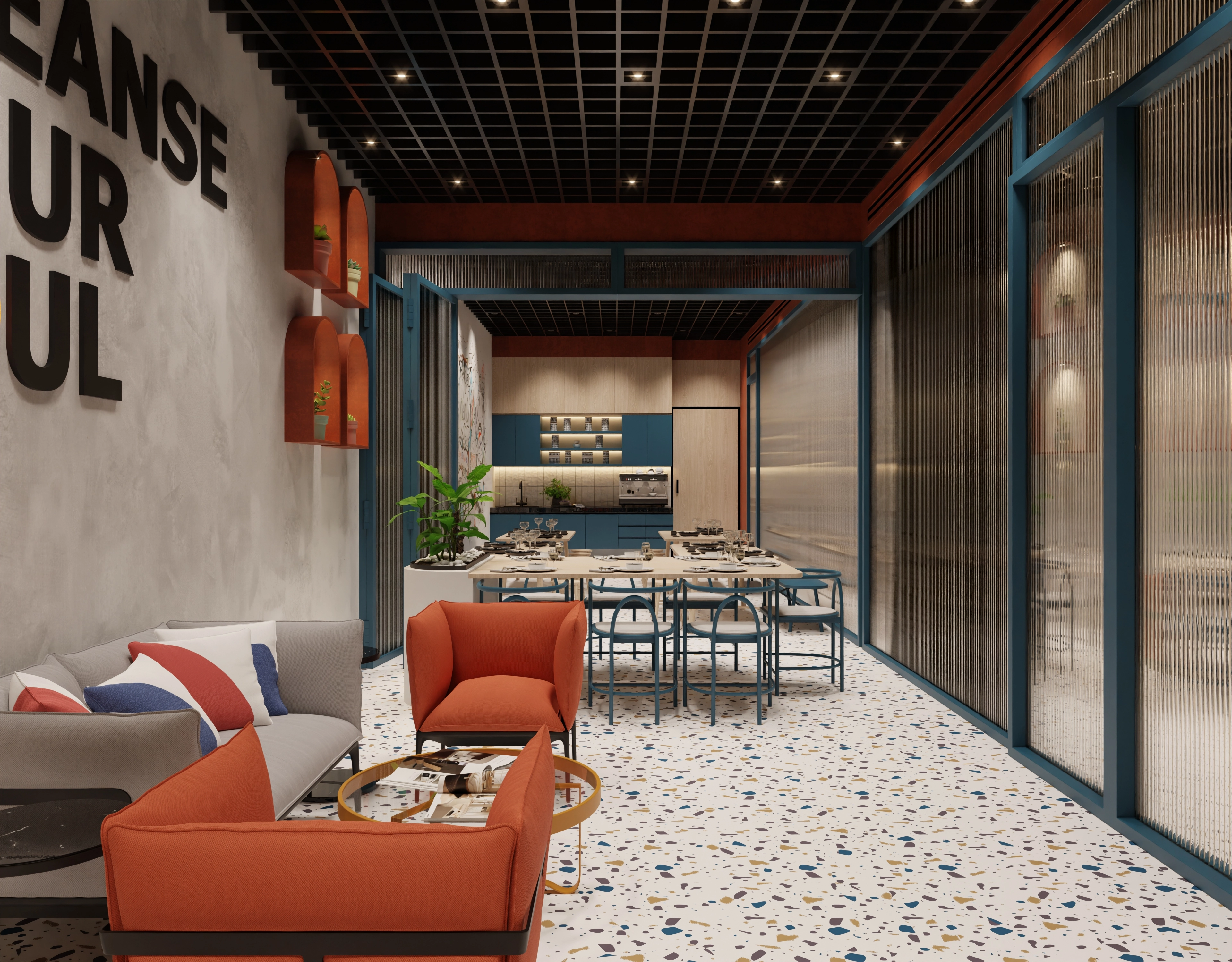 Cafe Commercial render