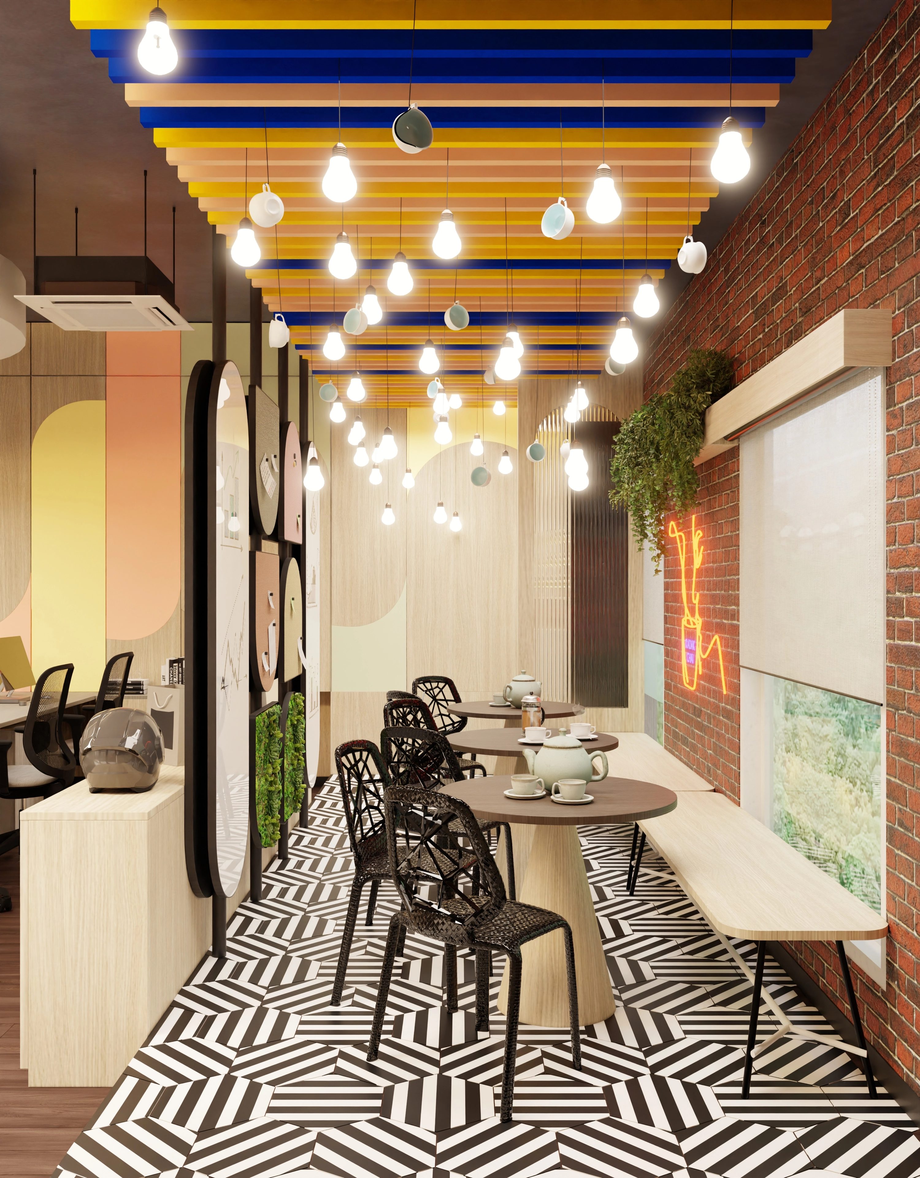 Cafe Commercial render