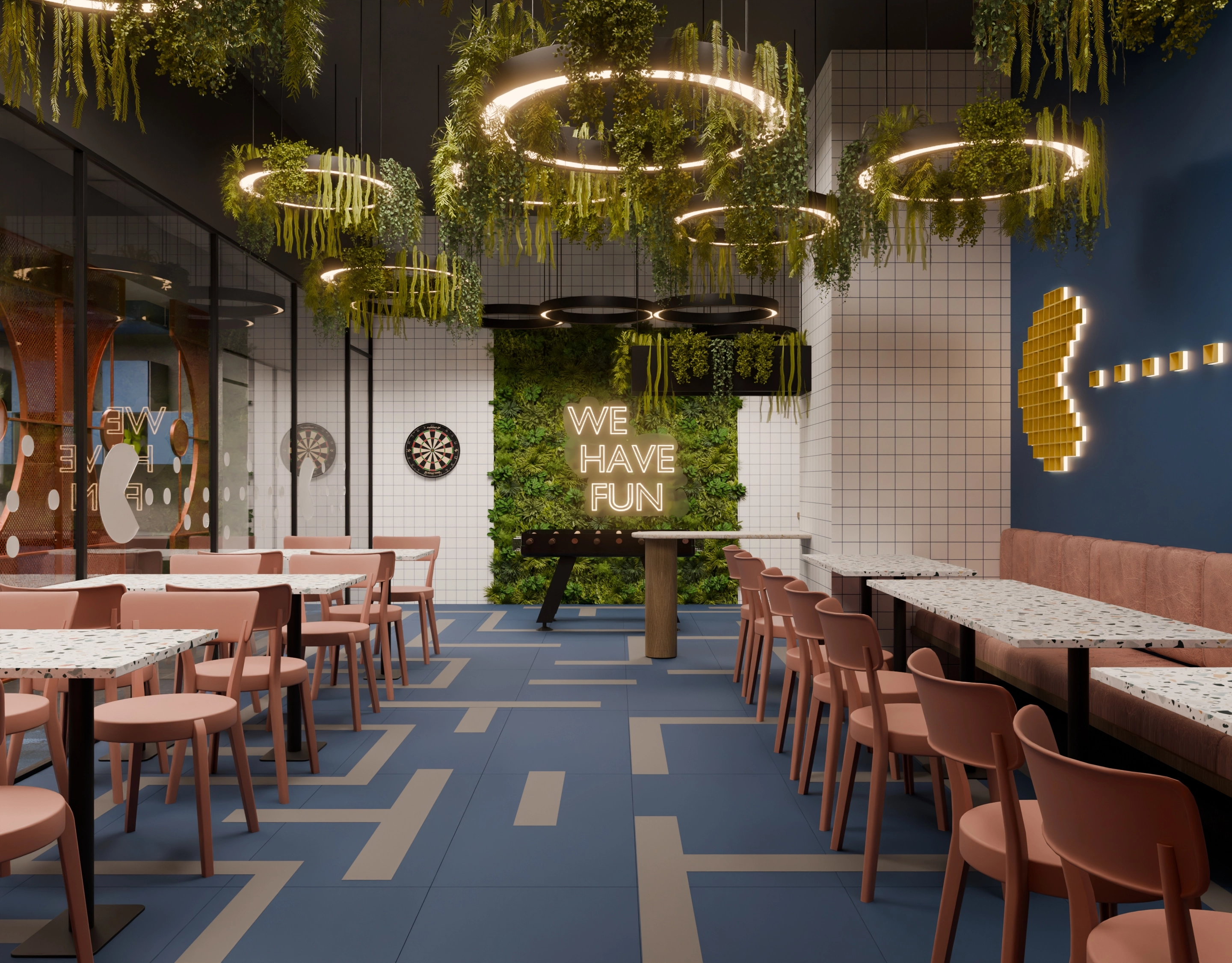 Cafe Commercial render