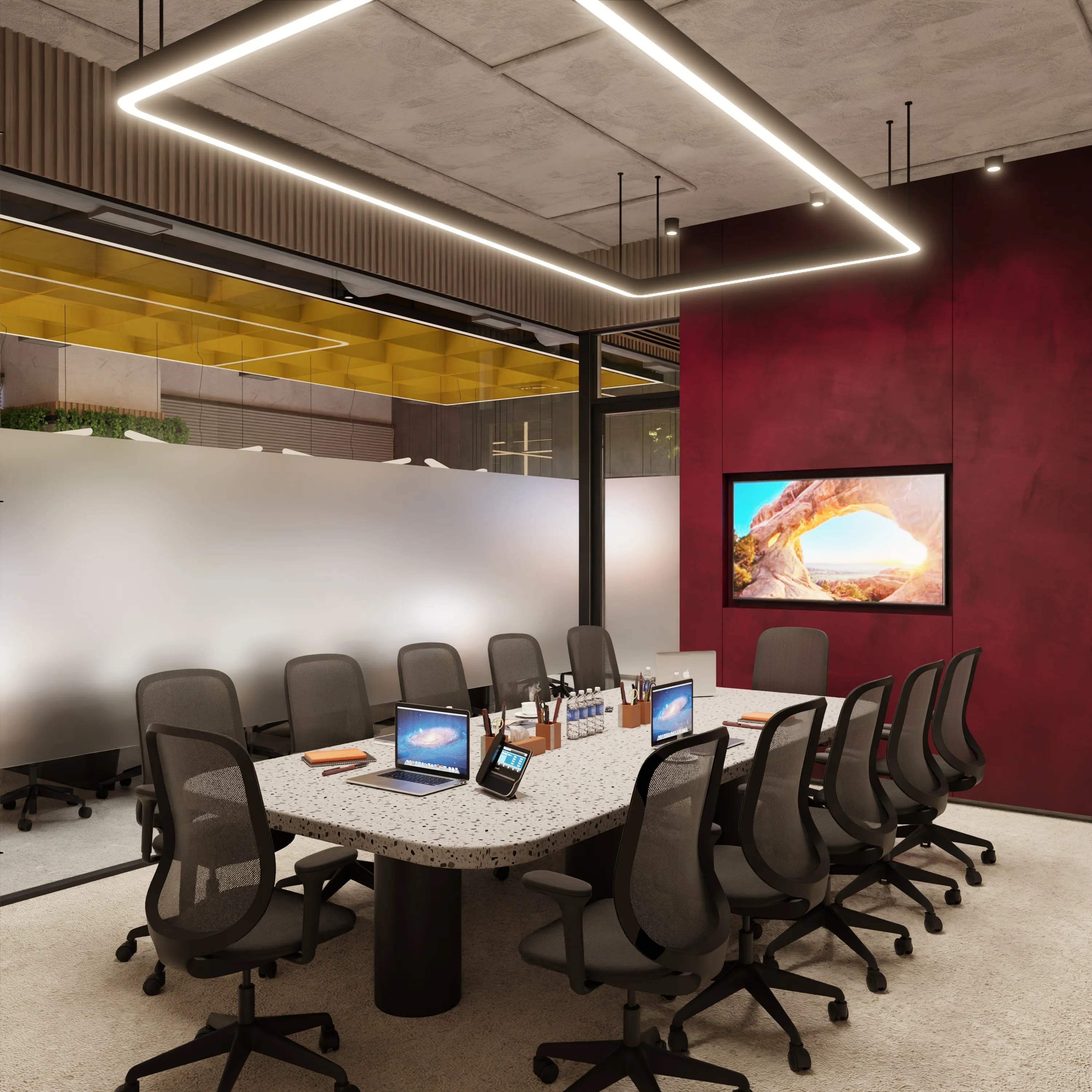 Conference Room Commercial render