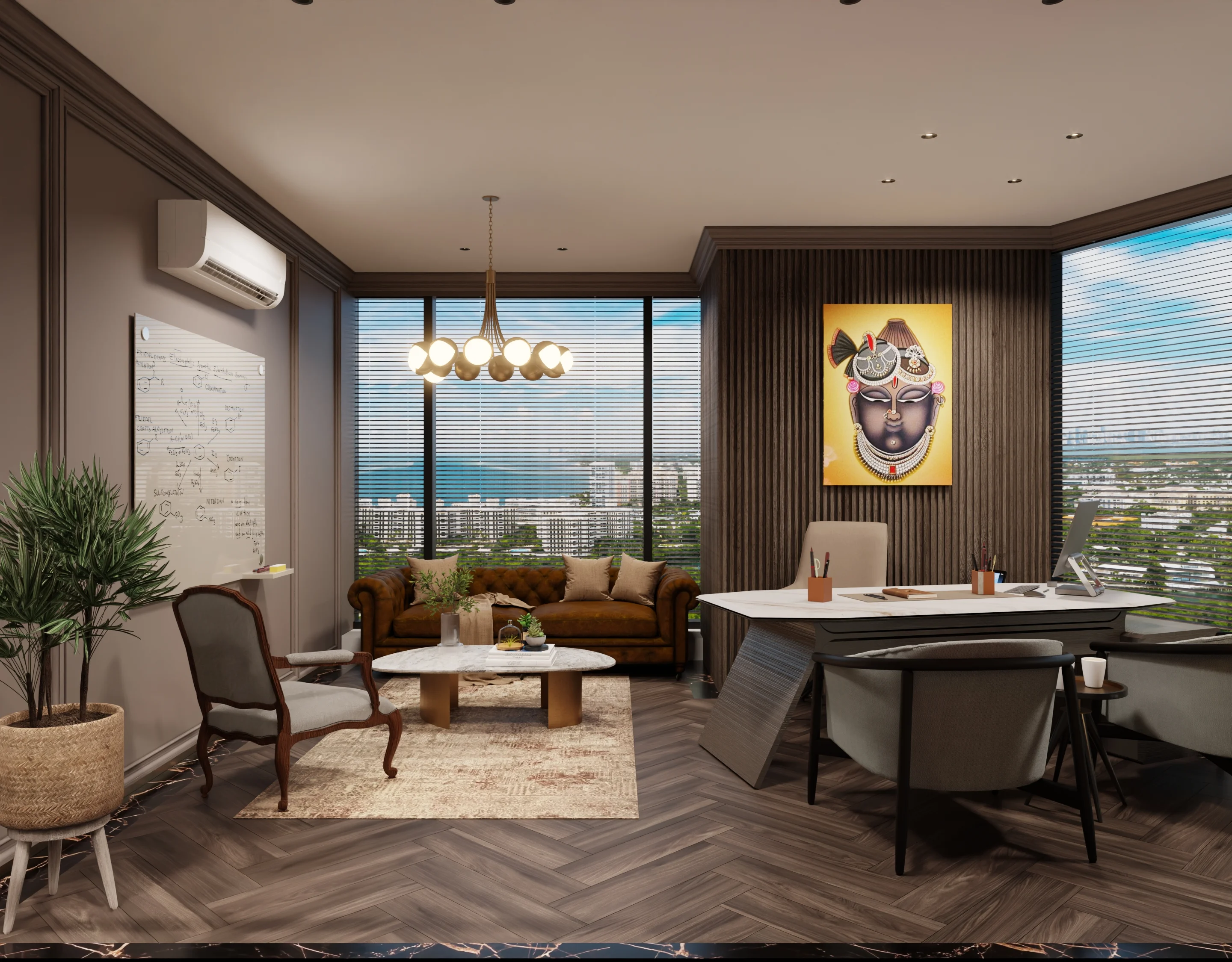 Executive Cabin Commercial render