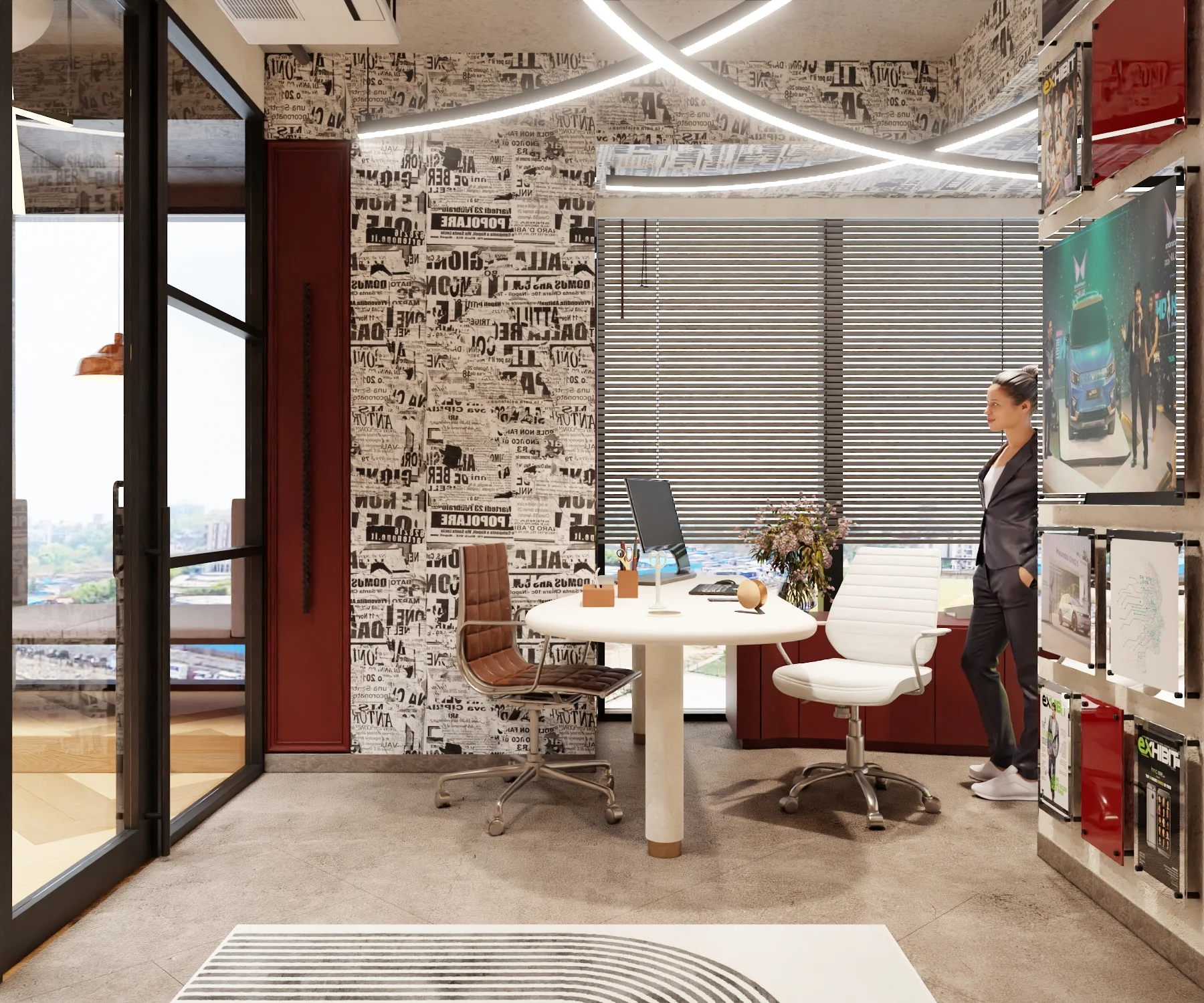 Executive Cabin Commercial render
