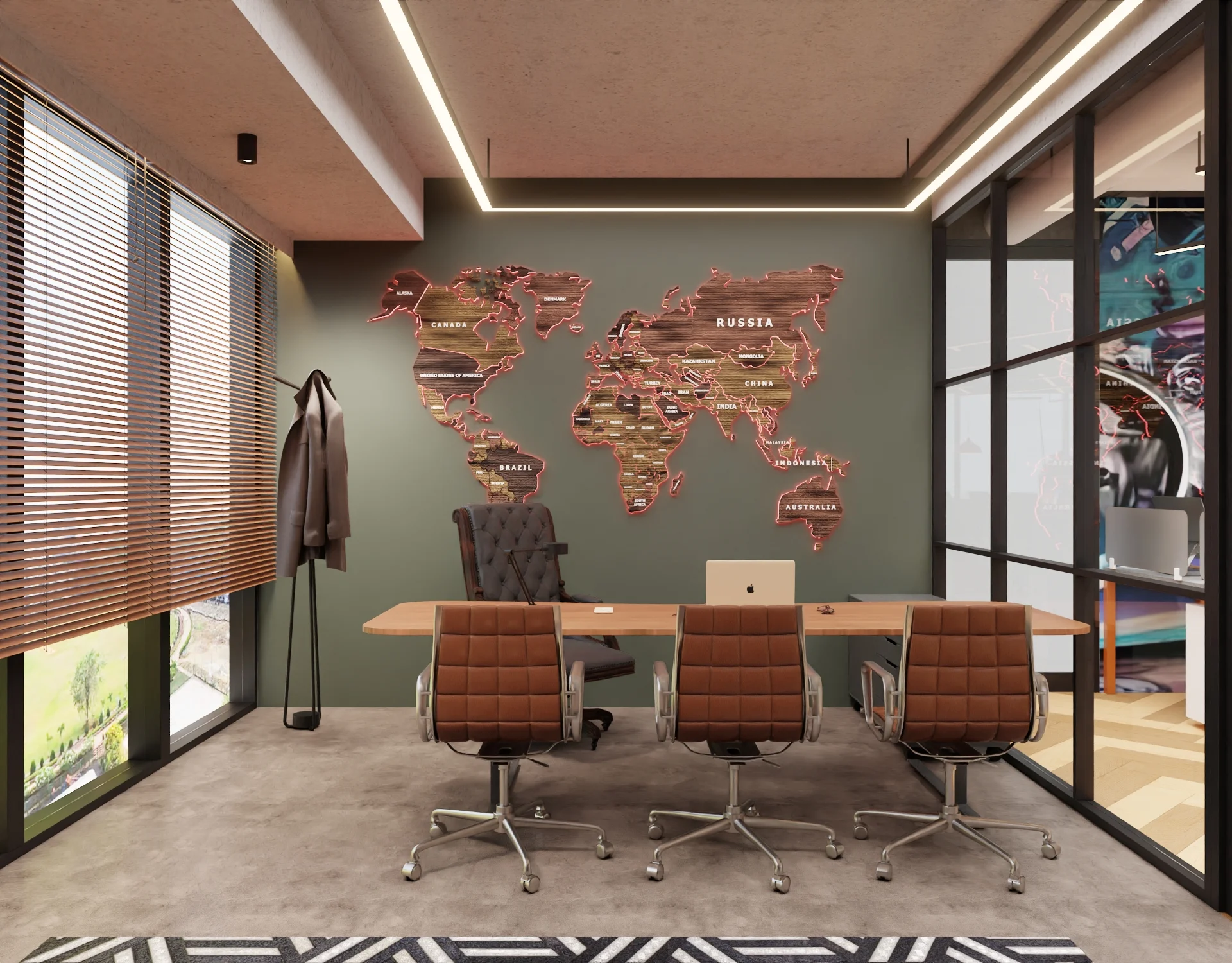 Executive Cabin Commercial render