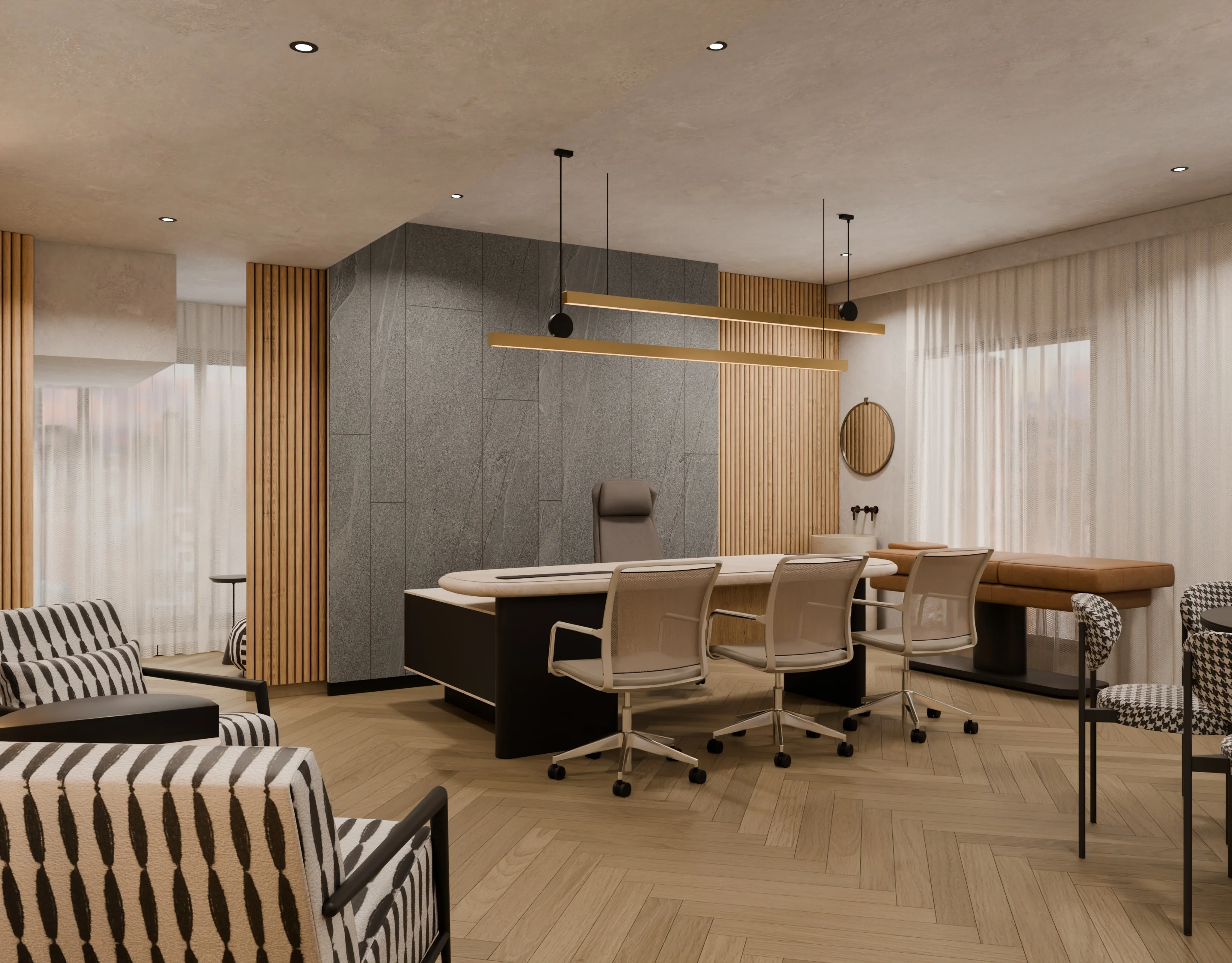 Executive Cabin Commercial render
