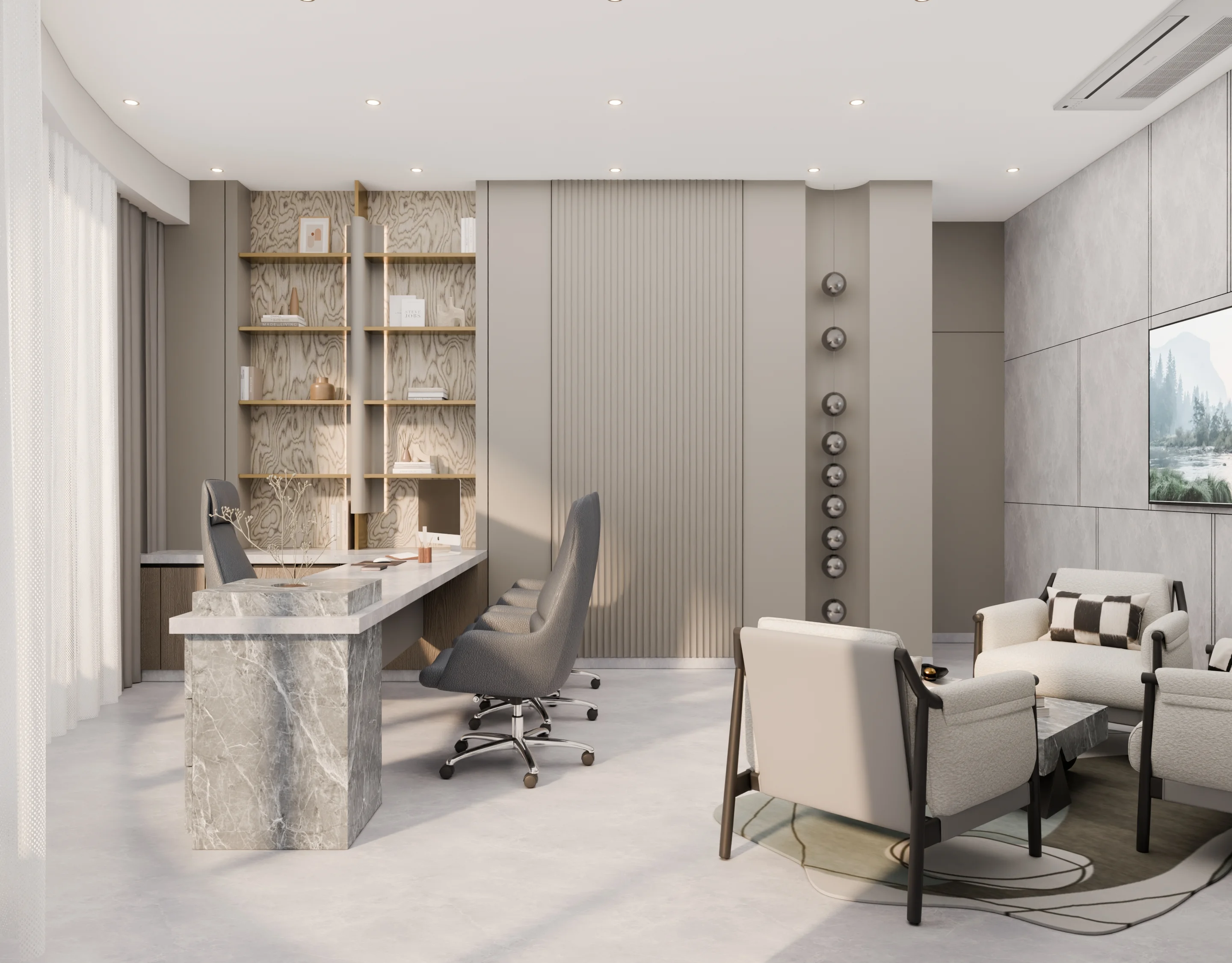 Executive Cabin Commercial render
