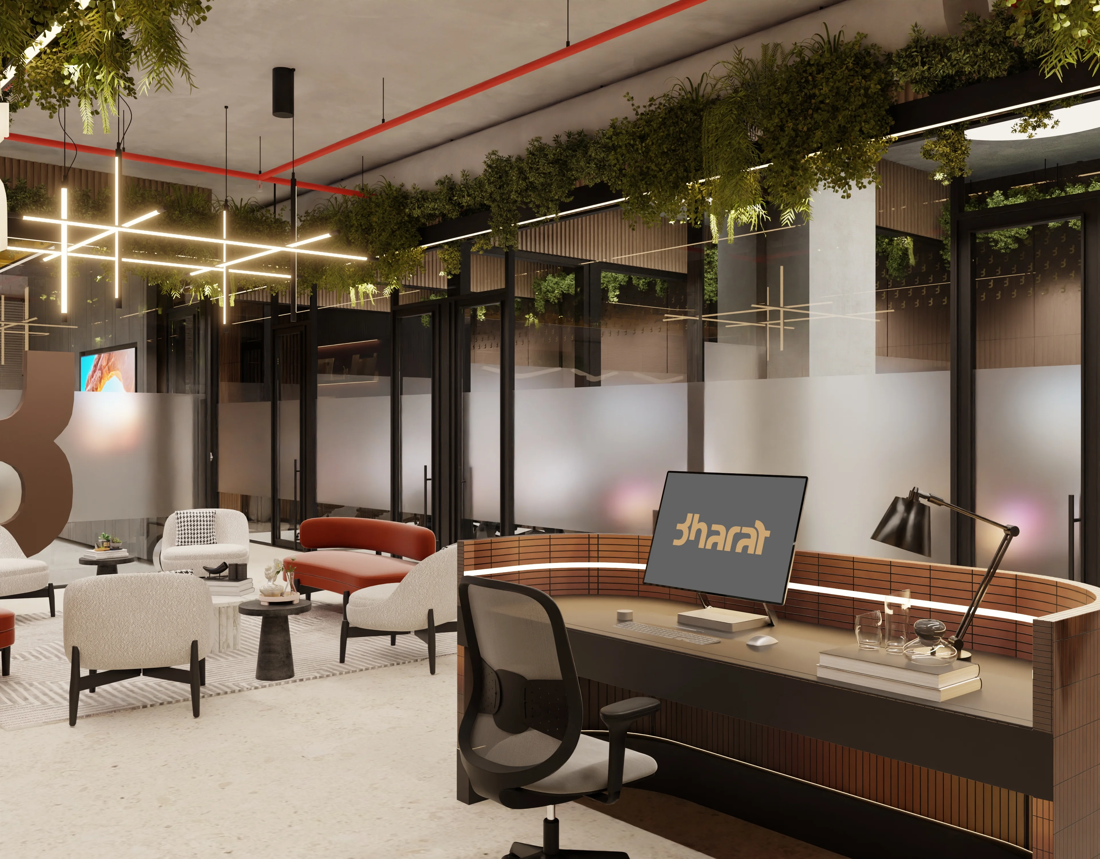 Reception Commercial render