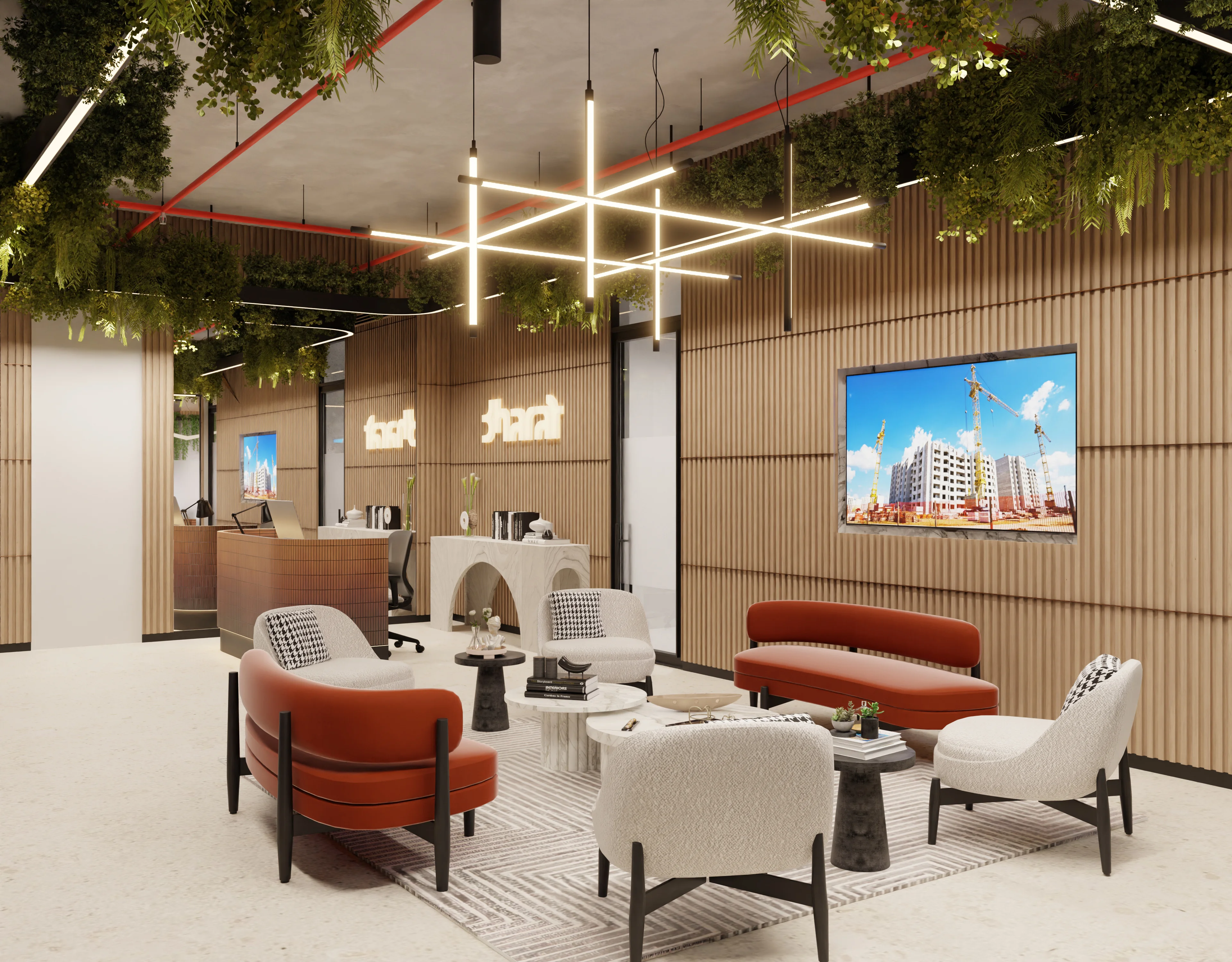 Reception Commercial render