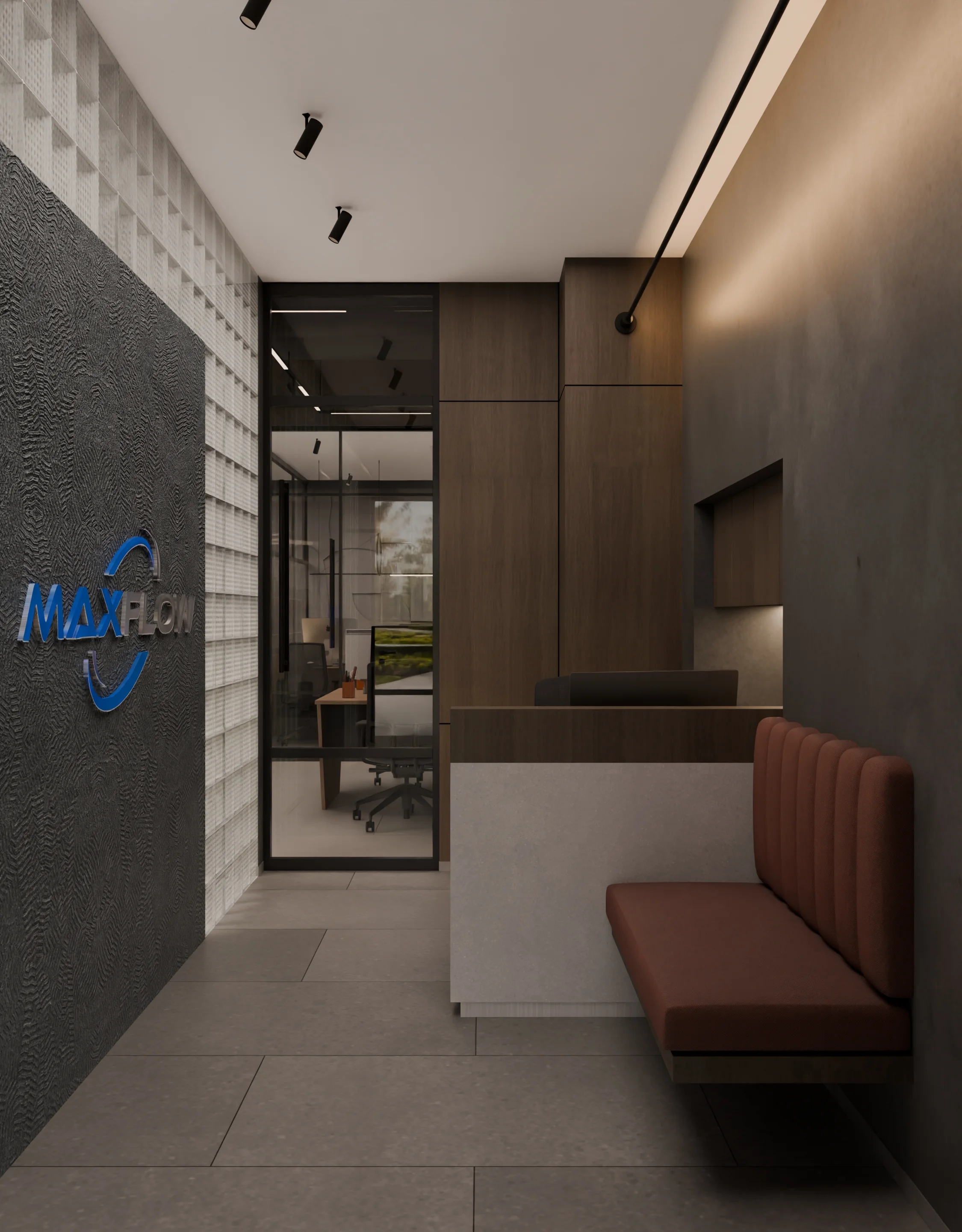 Reception Commercial render