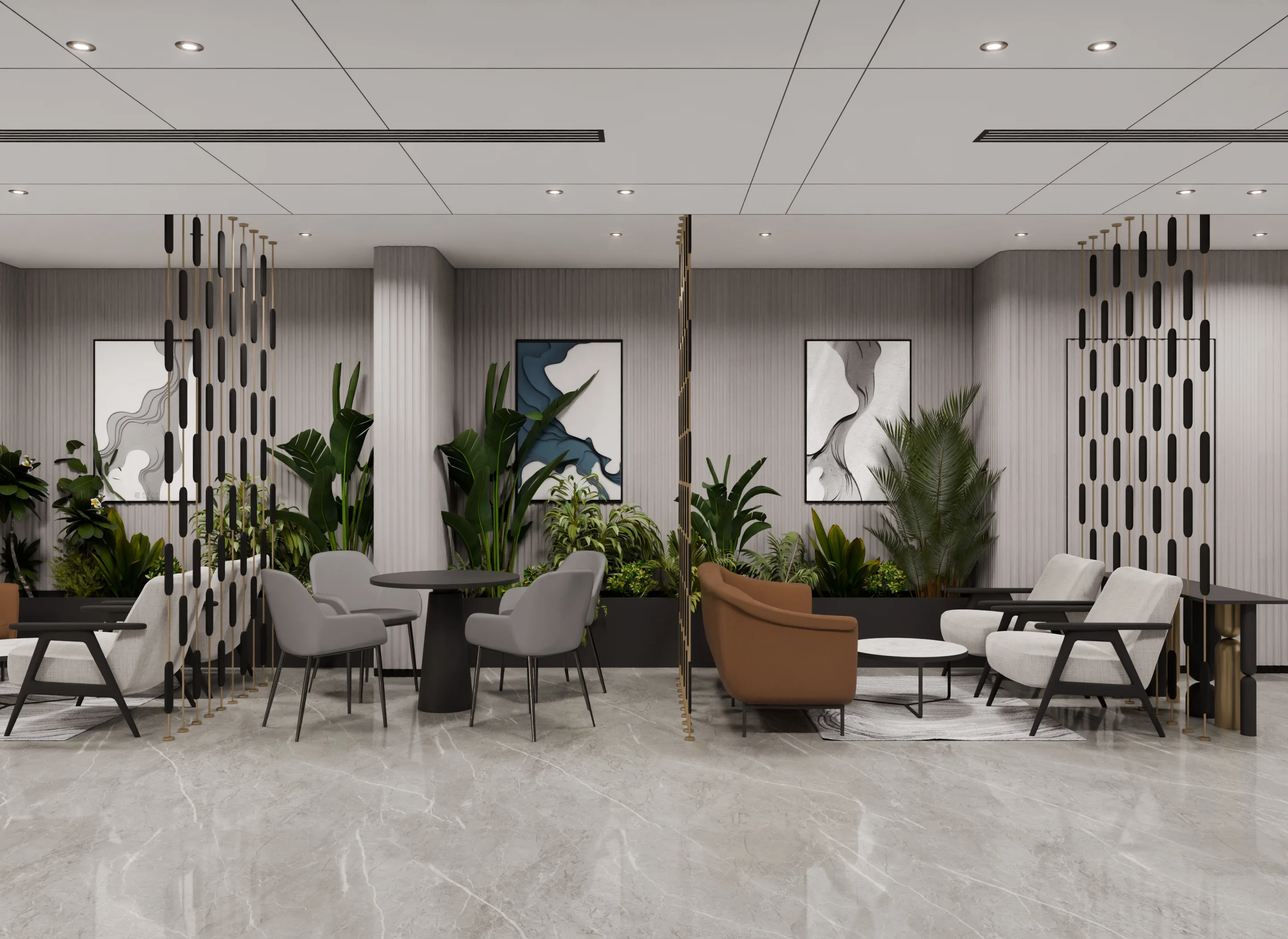 Reception Commercial render
