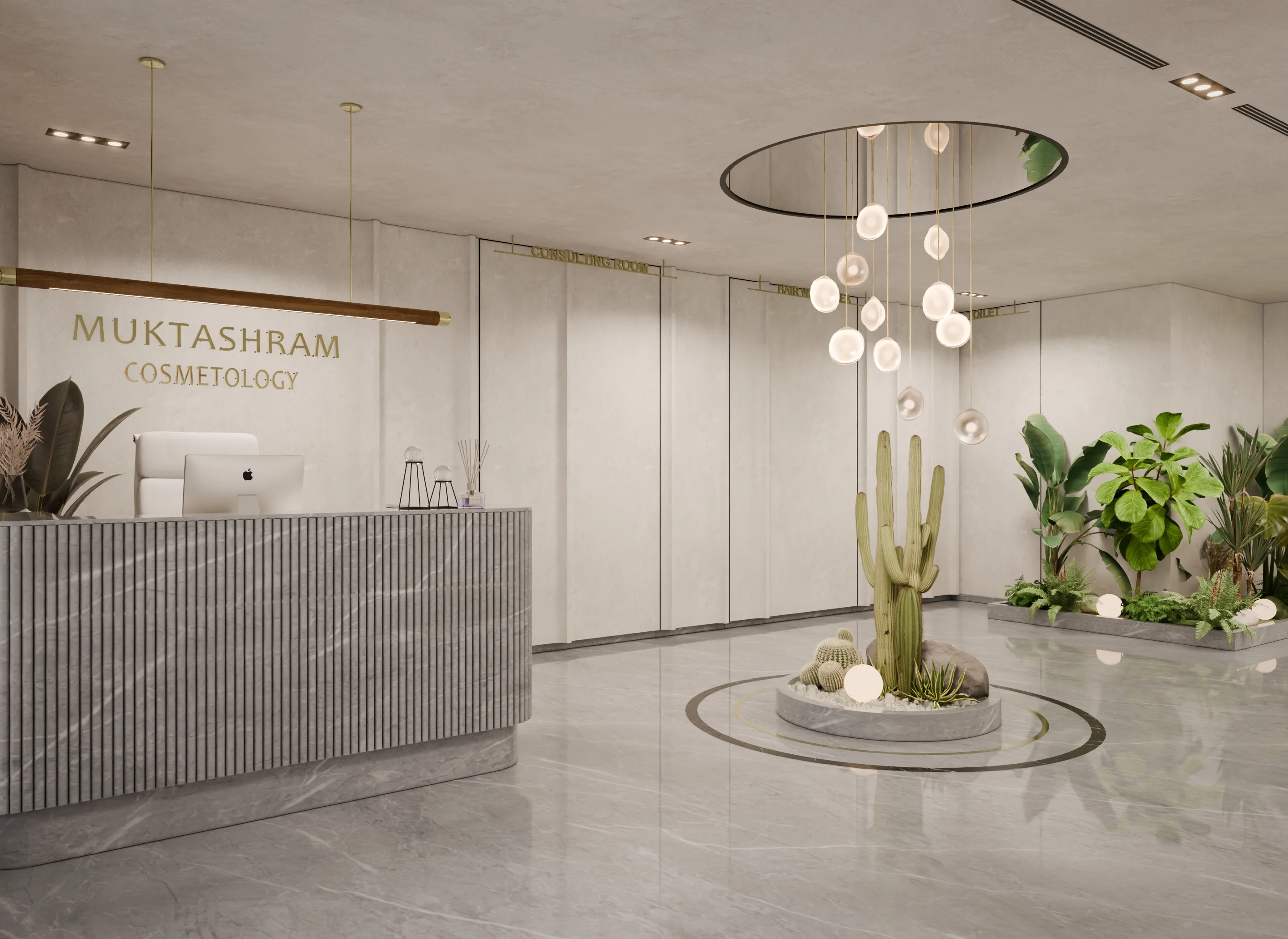 Reception Commercial render