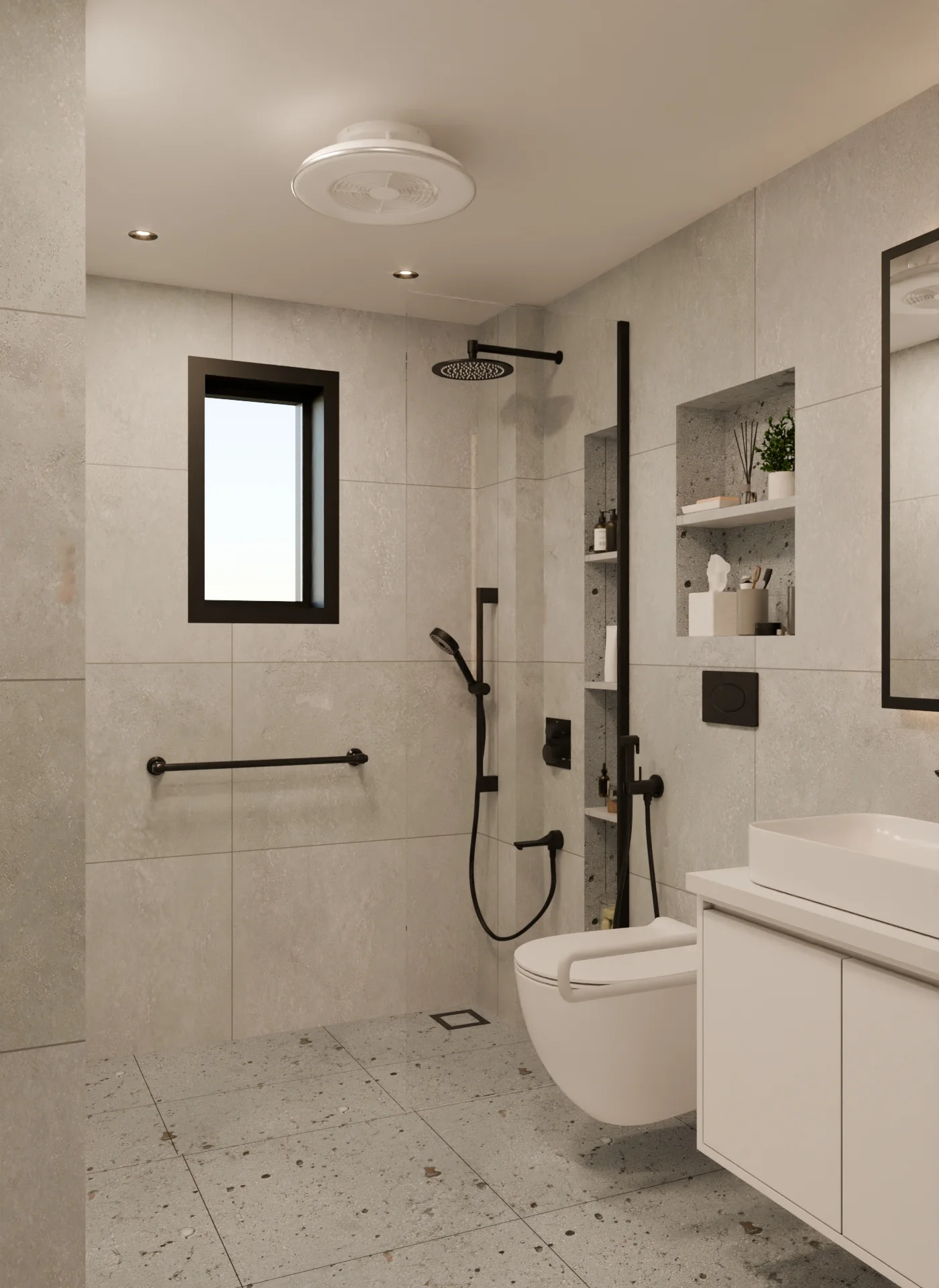 Bathroom Residential render