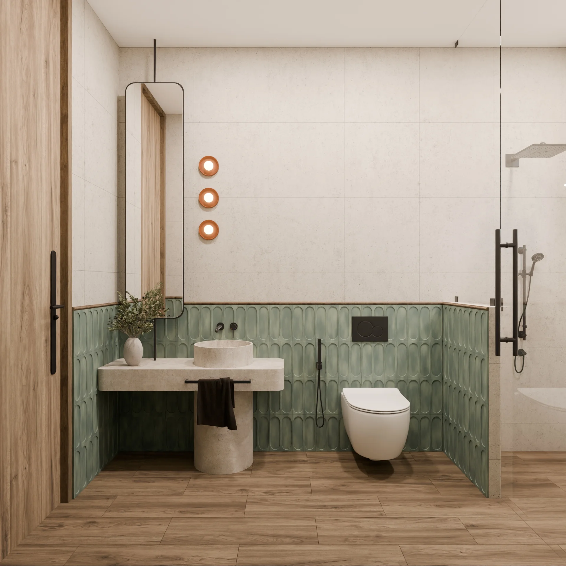 Bathroom Residential render