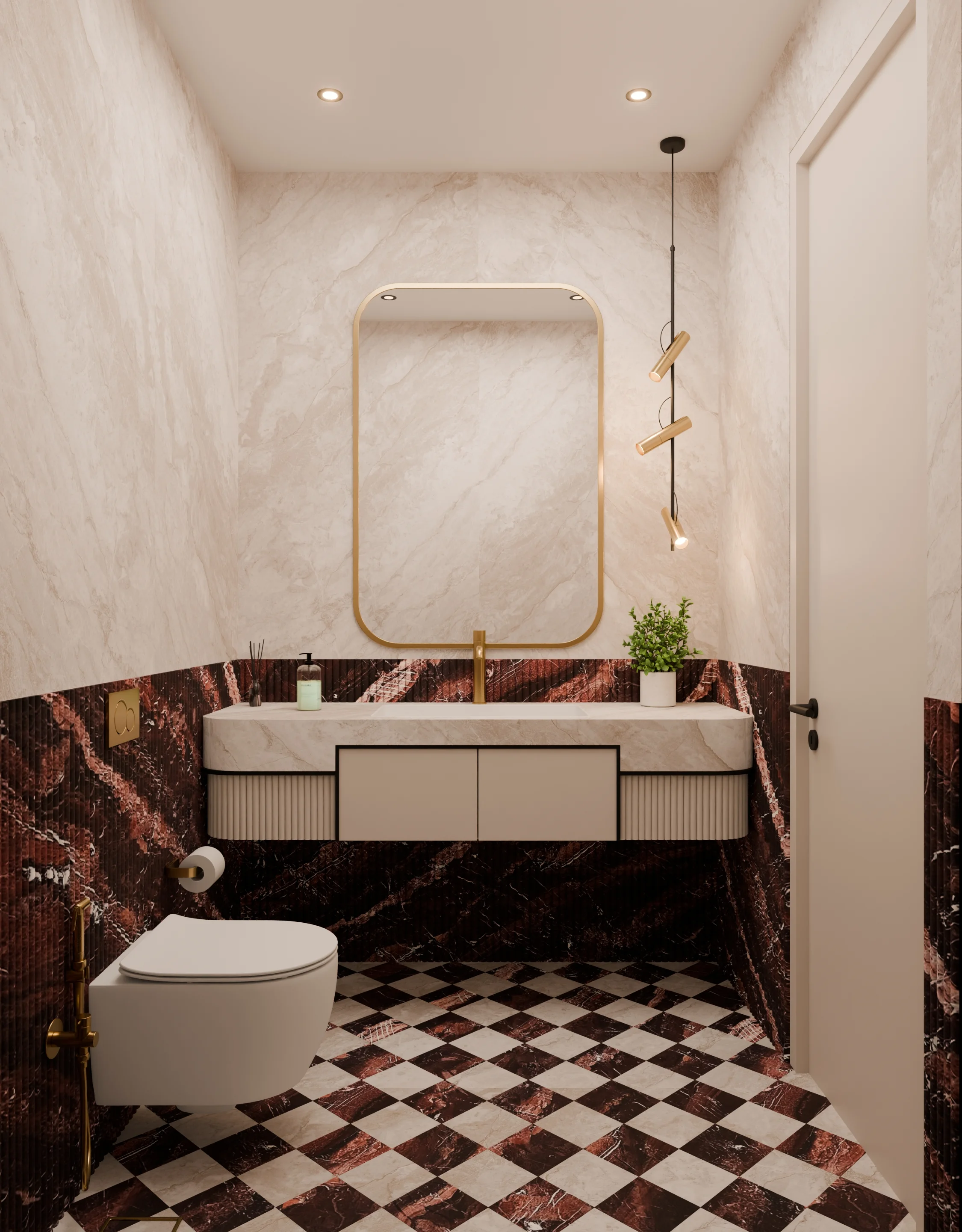 Bathroom Residential render