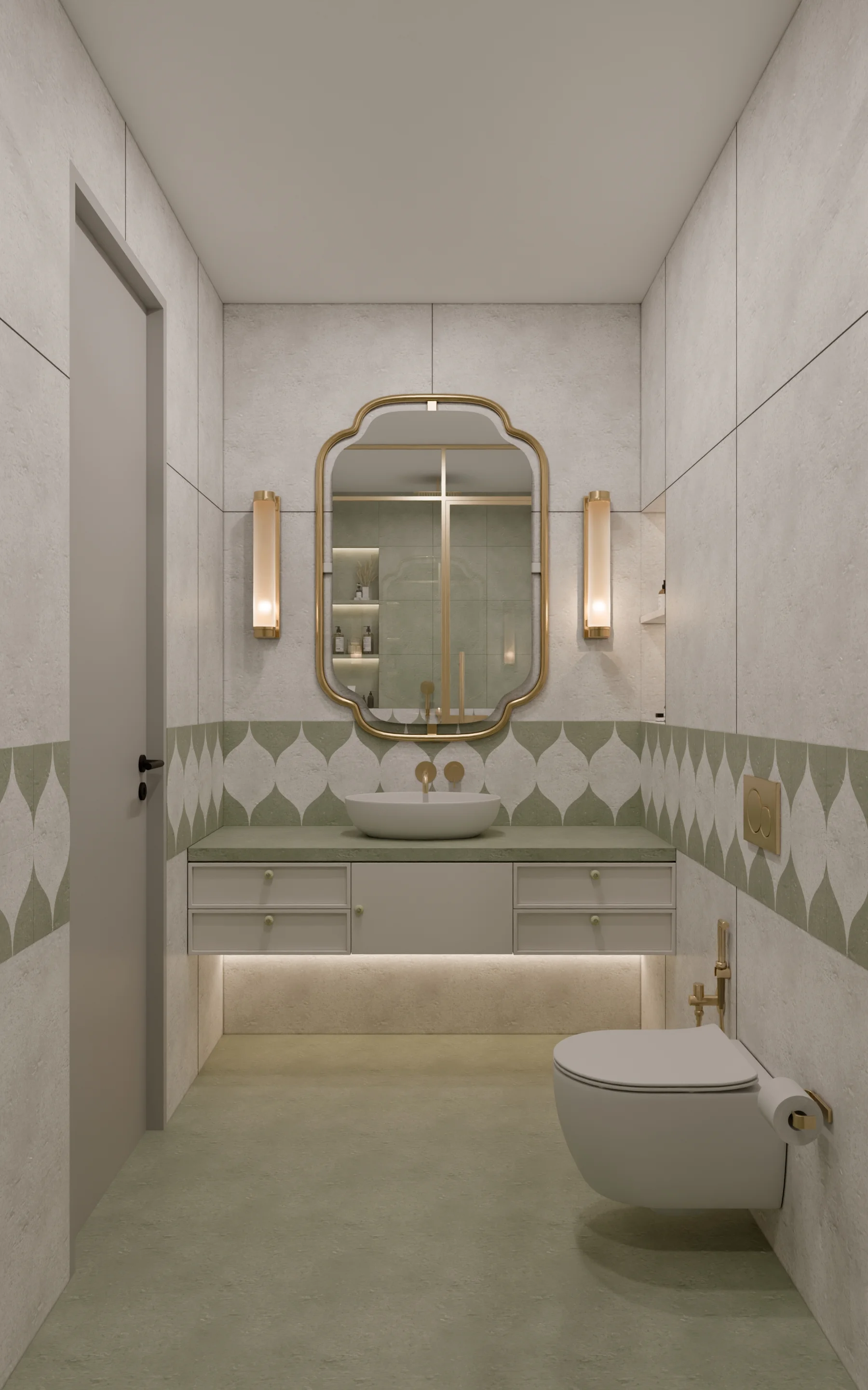 Bathroom Residential render