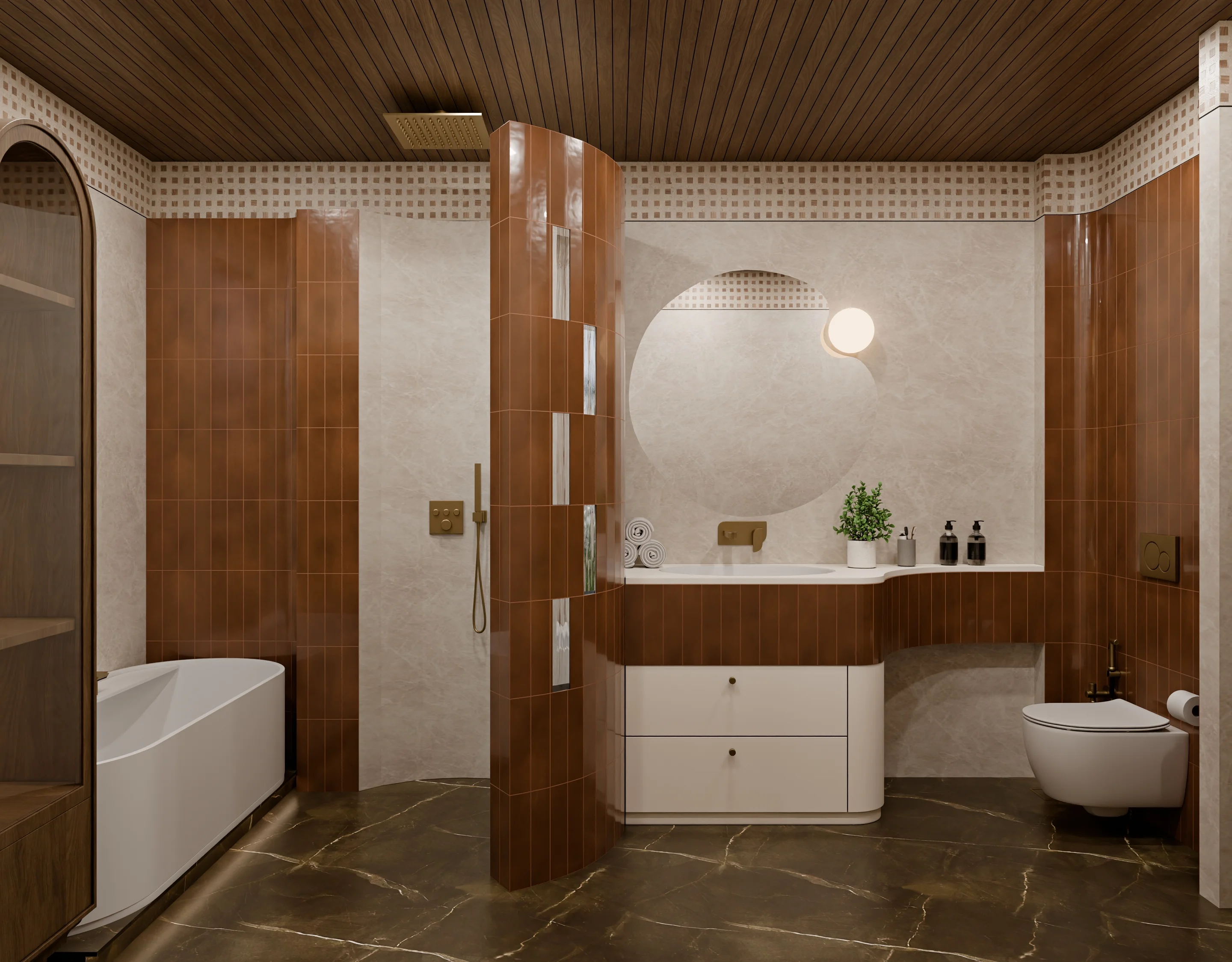 Bathroom Residential render