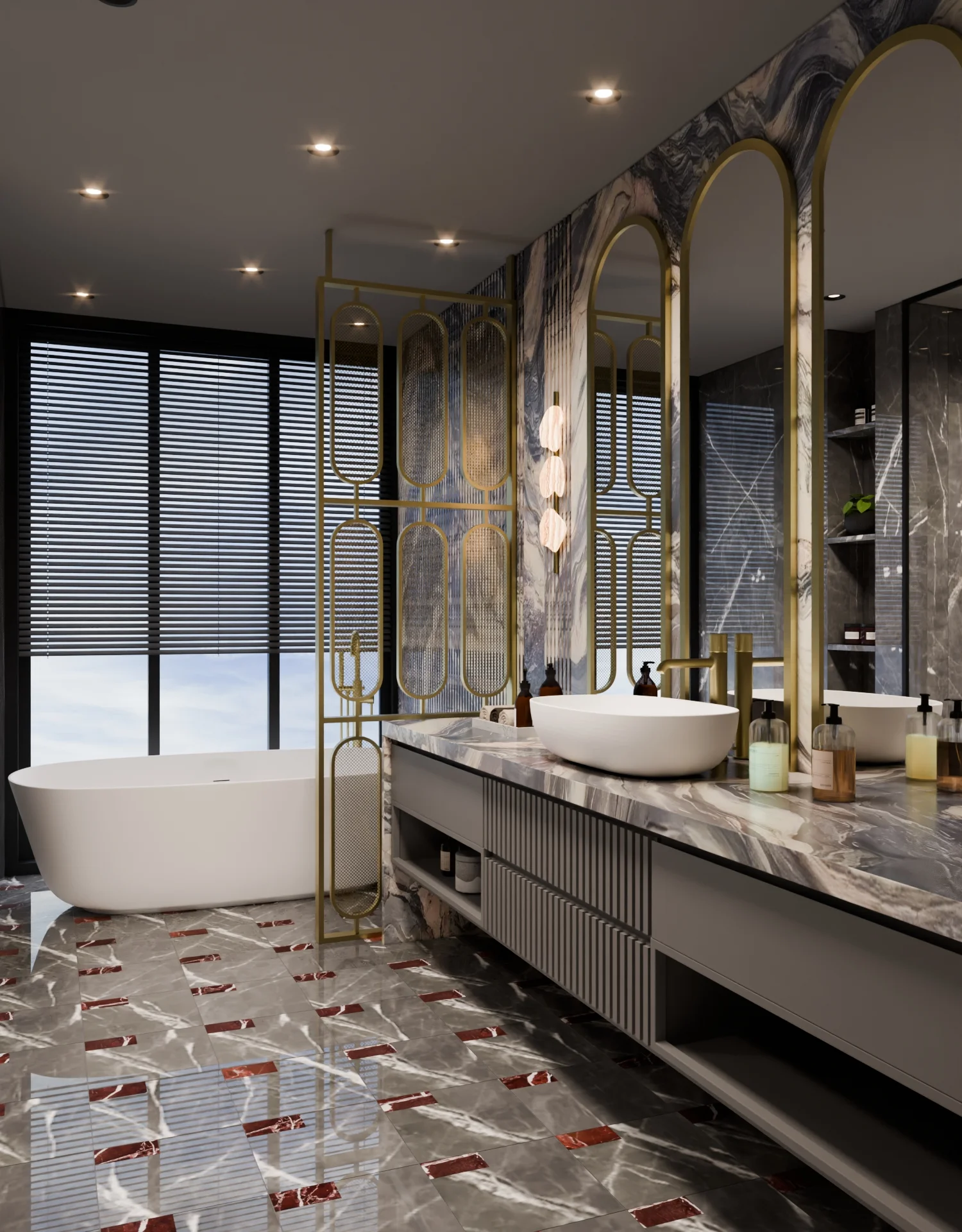Bathroom Residential render