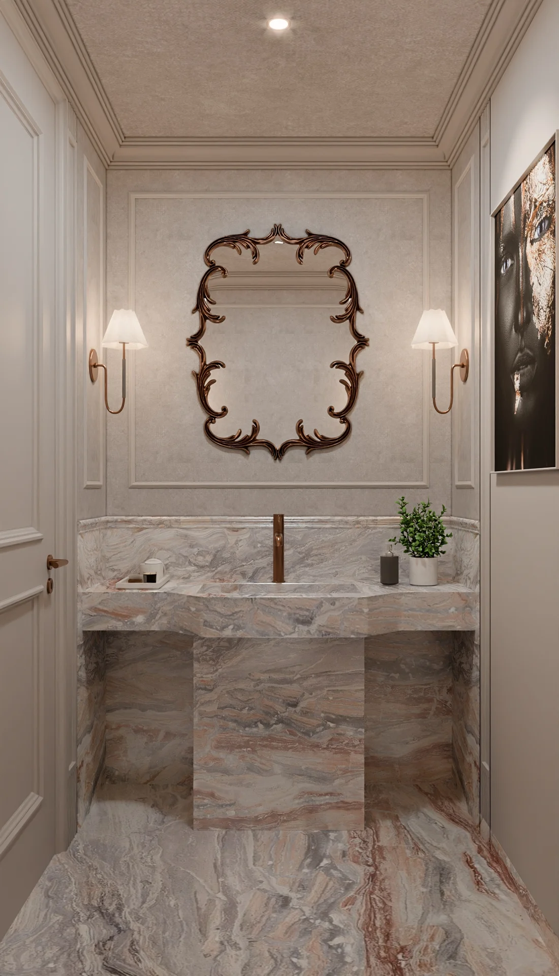 Bathroom Residential render