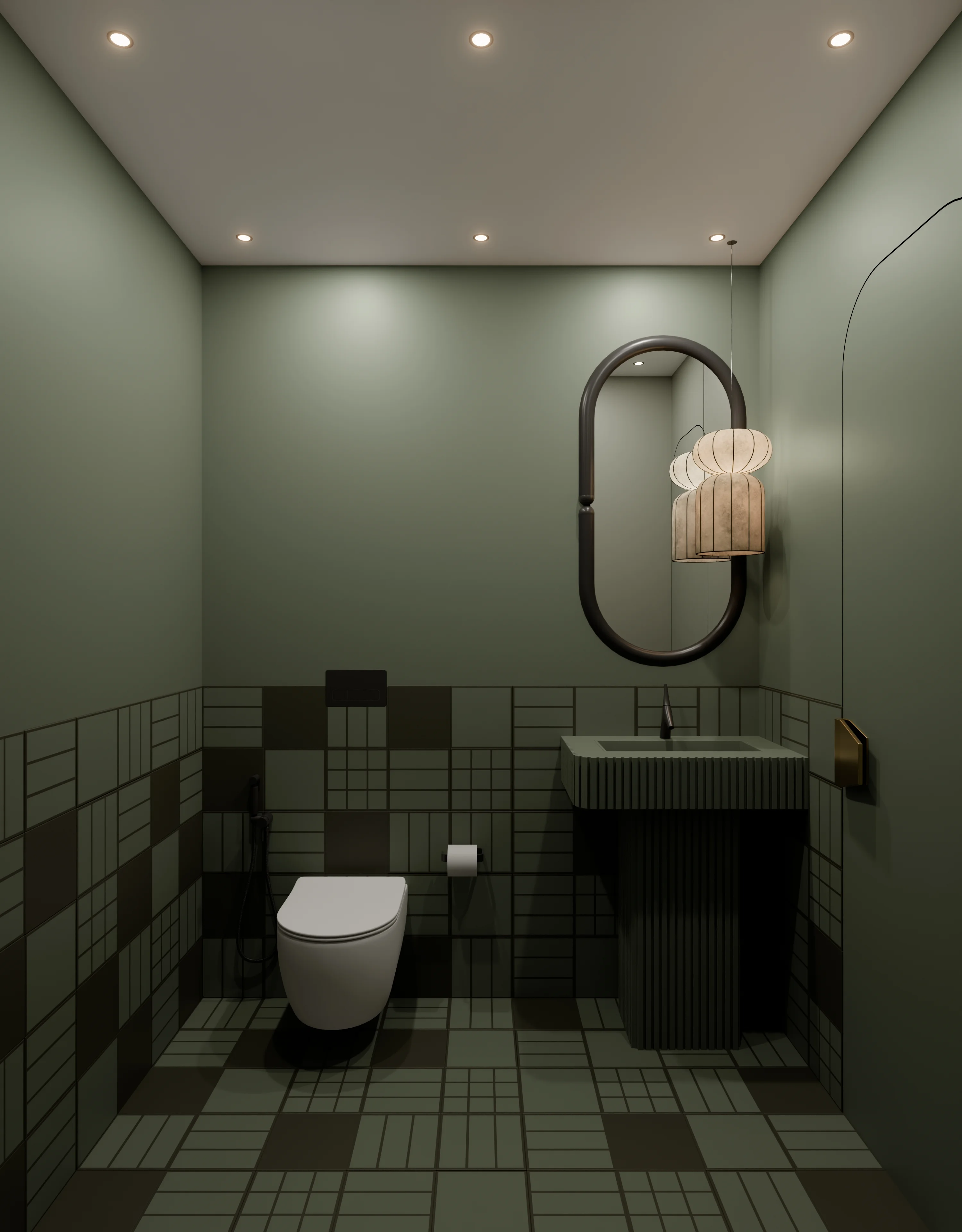 Bathroom Residential render