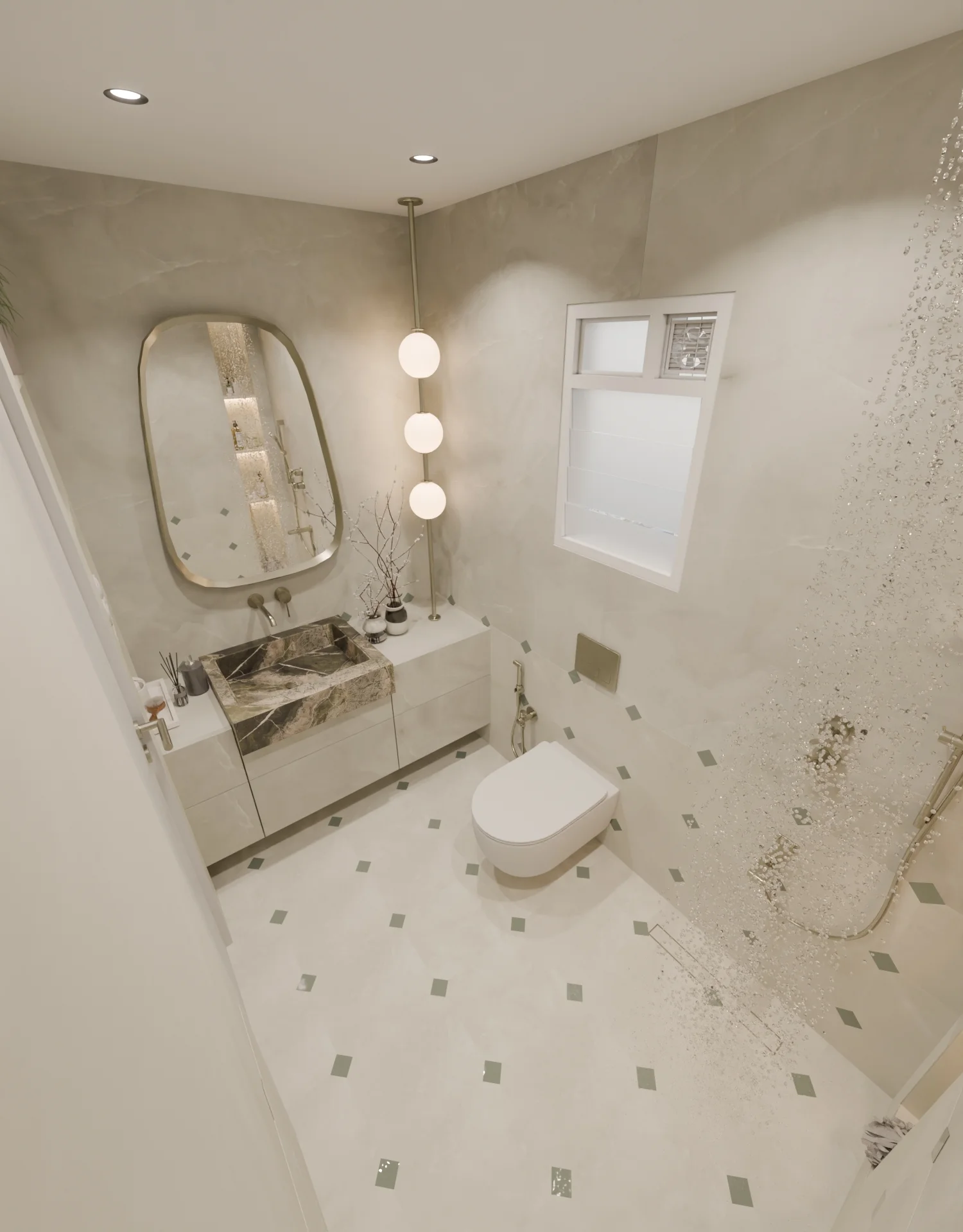 Bathroom Residential render