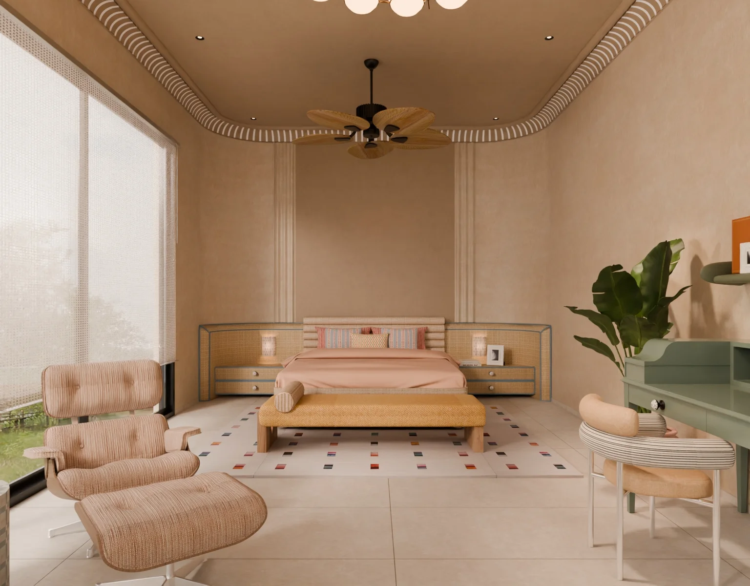 Bedroom Residential render