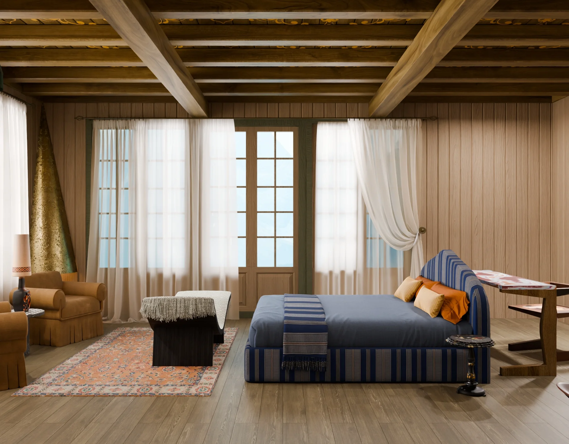 Bedroom Residential render