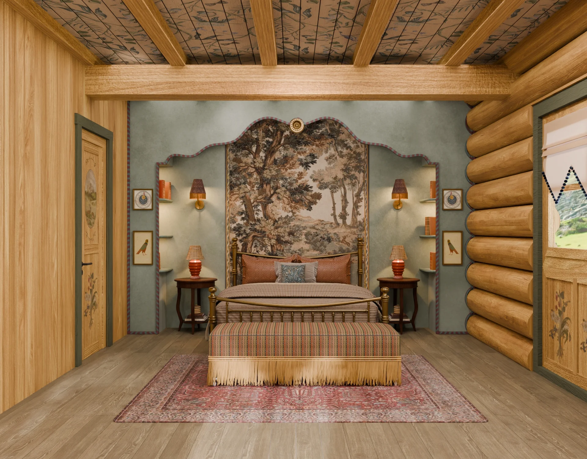 Bedroom Residential render