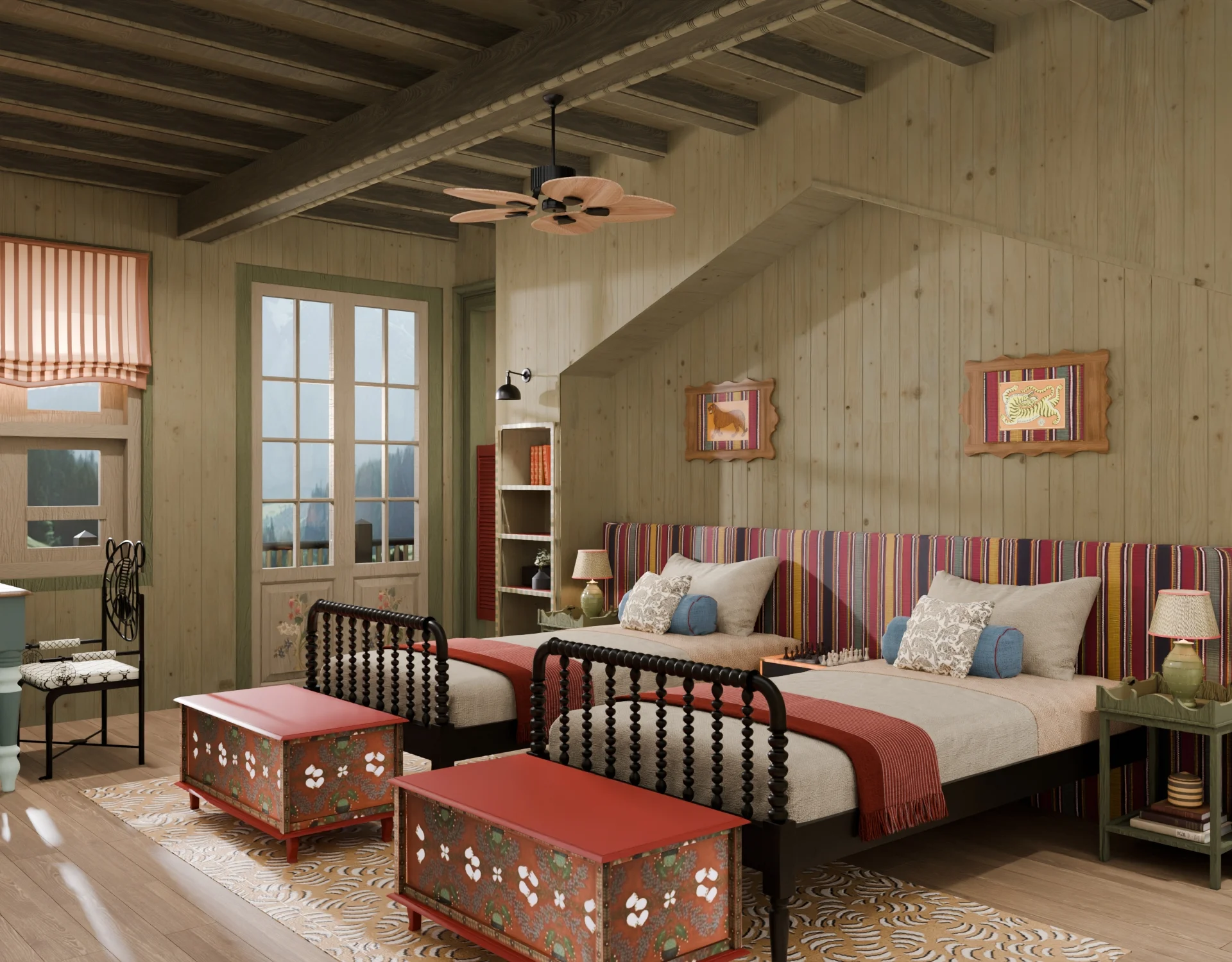 Bedroom Residential render
