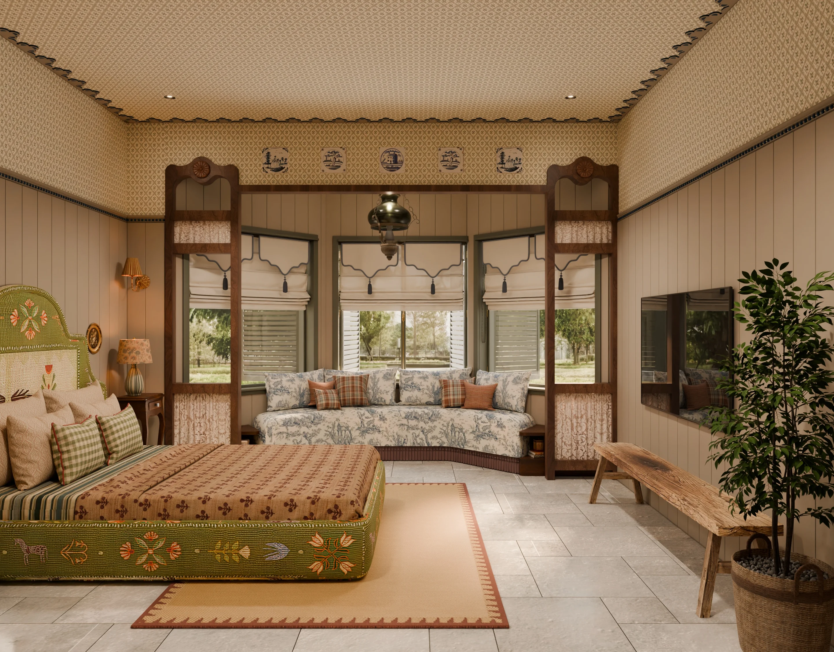 Bedroom Residential render