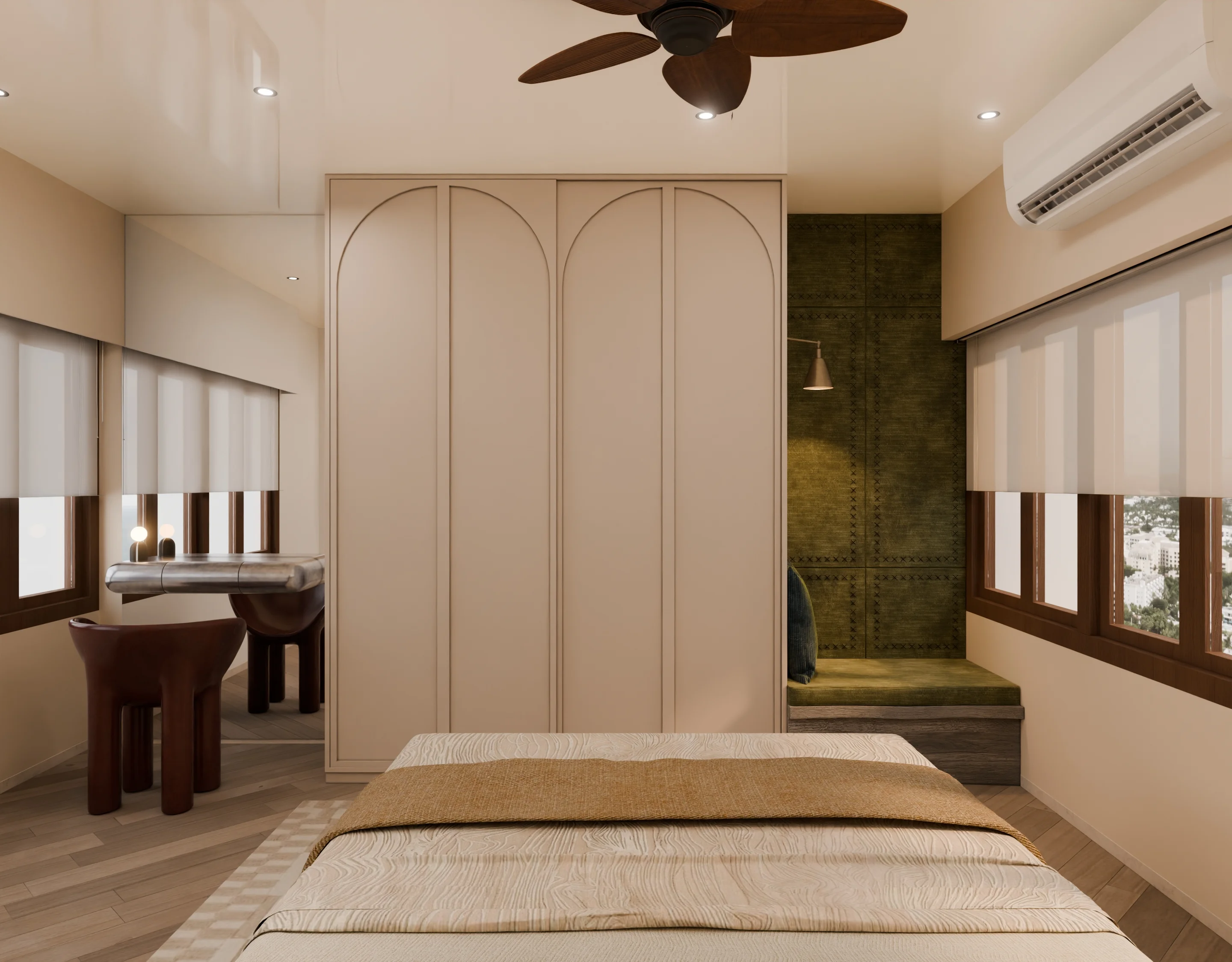 Bedroom Residential render