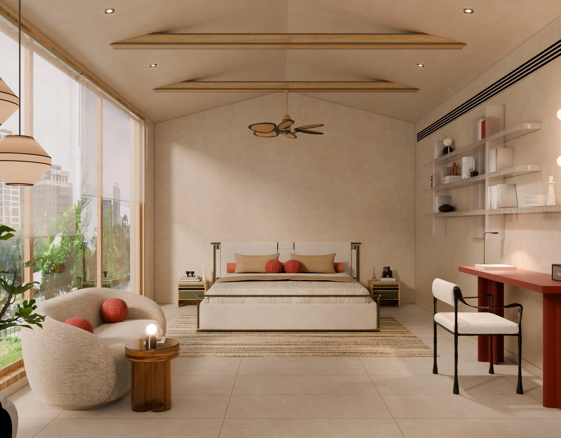 Bedroom Residential render