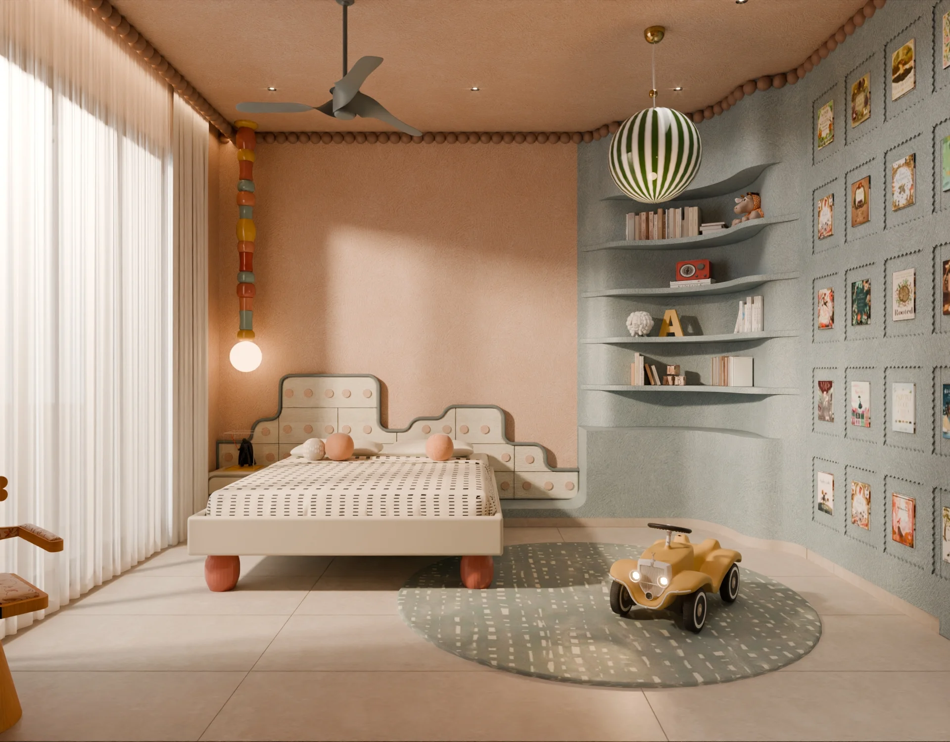Bedroom Residential render