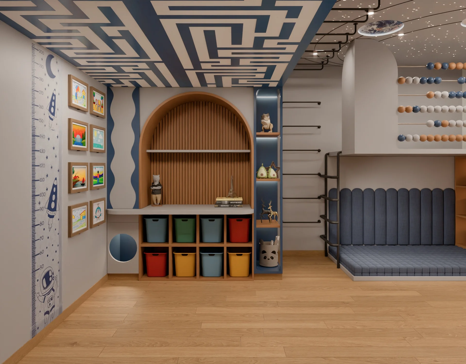 Bedroom Residential render