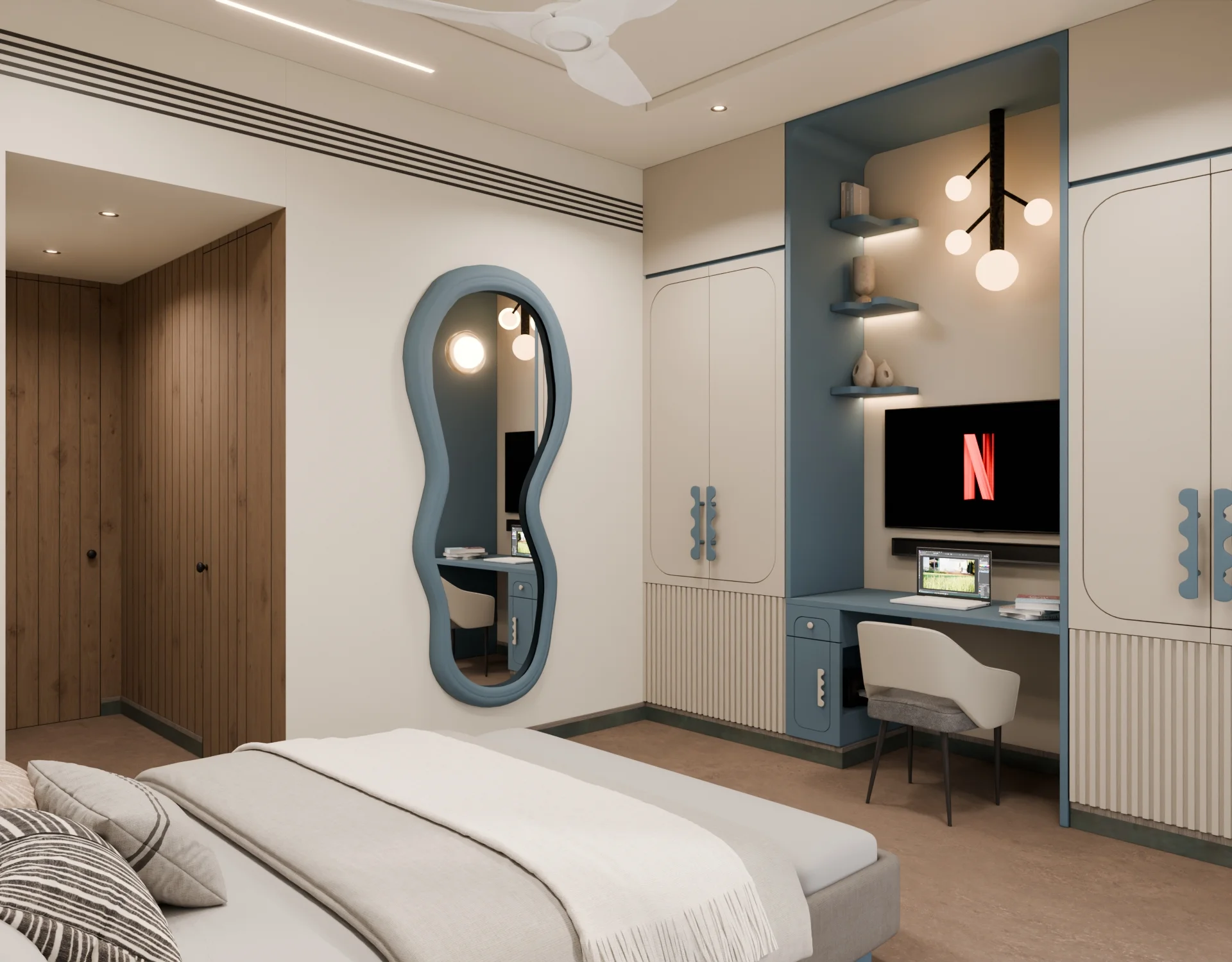 Bedroom Residential render
