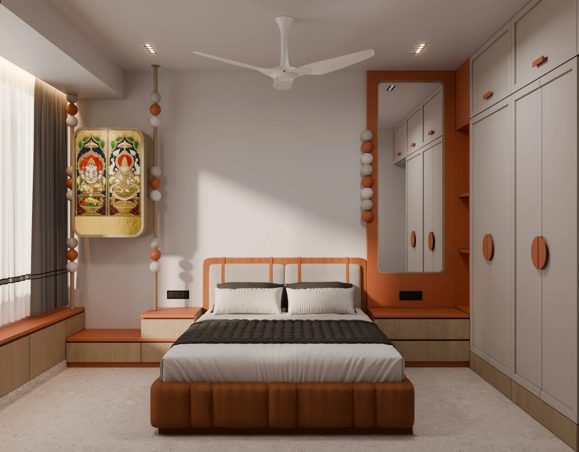 Bedroom Residential render