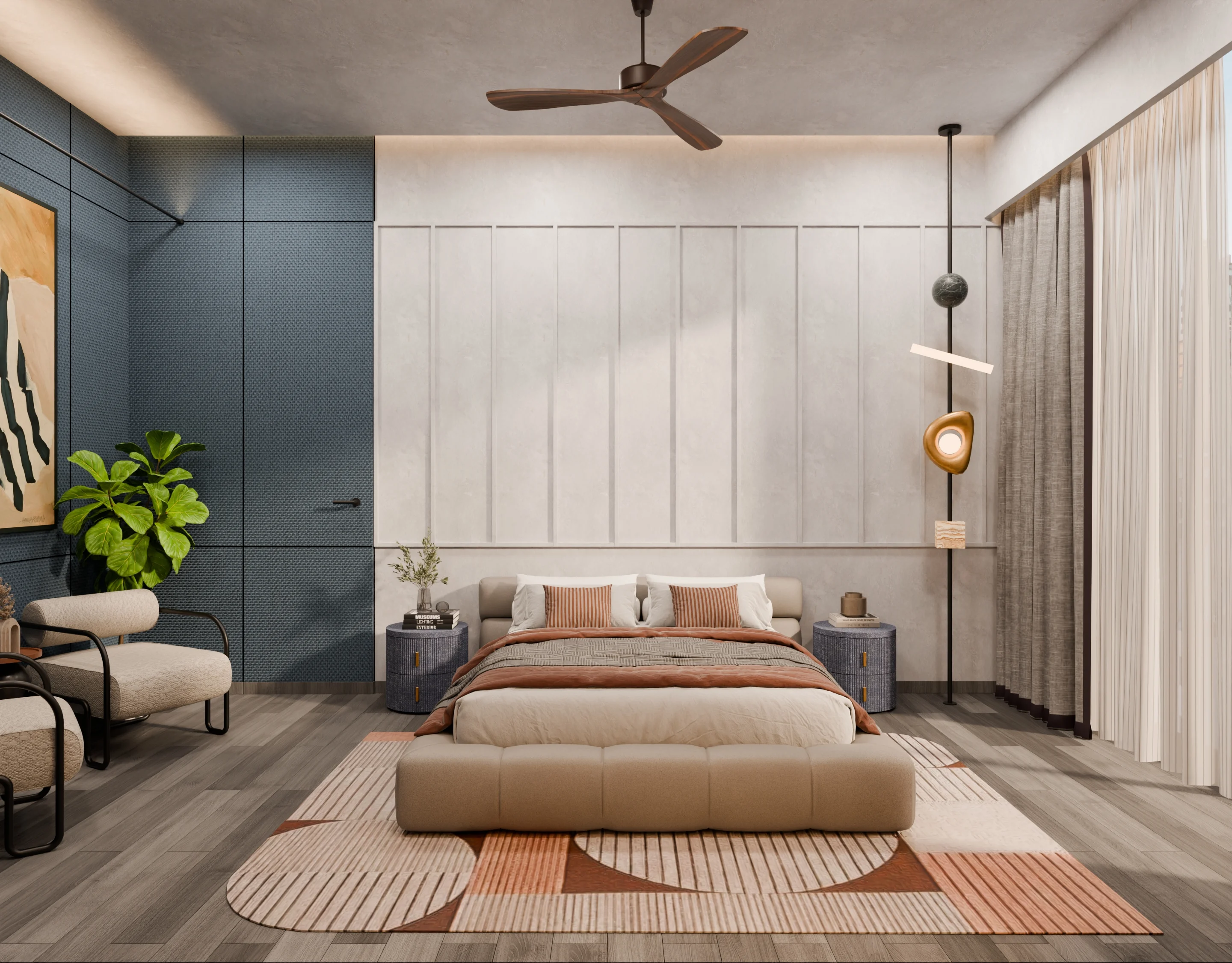 Bedroom Residential render