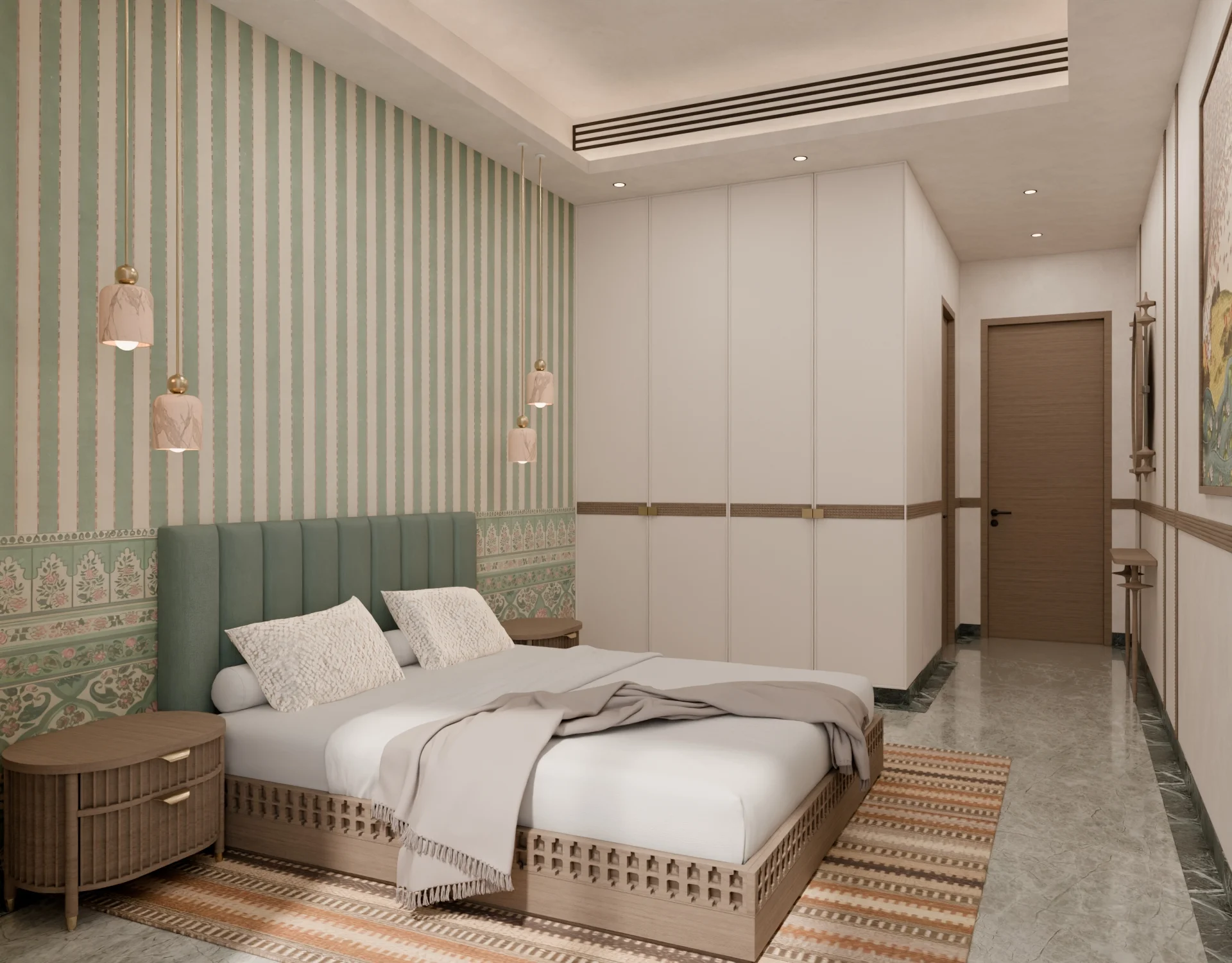 Bedroom Residential render