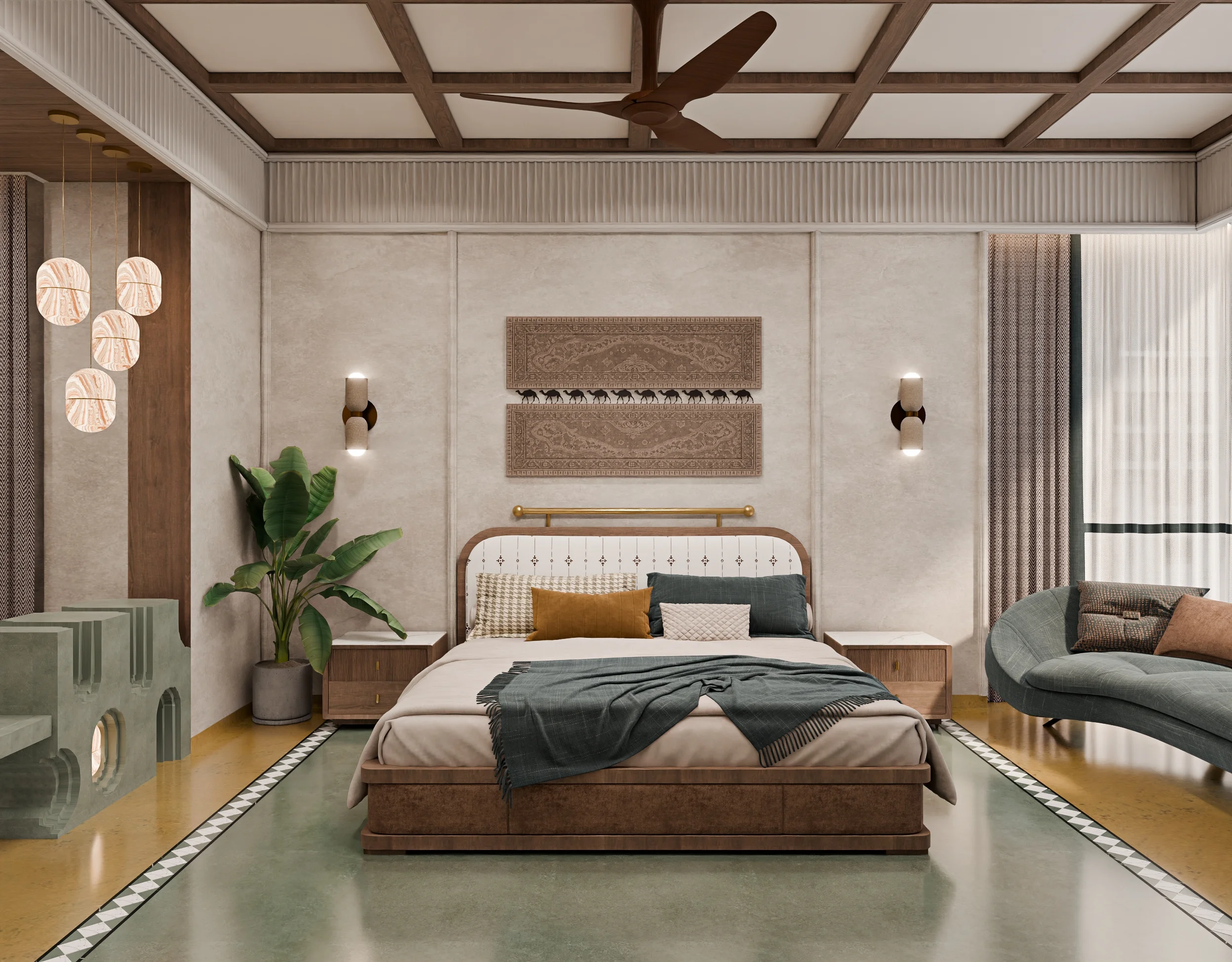Bedroom Residential render