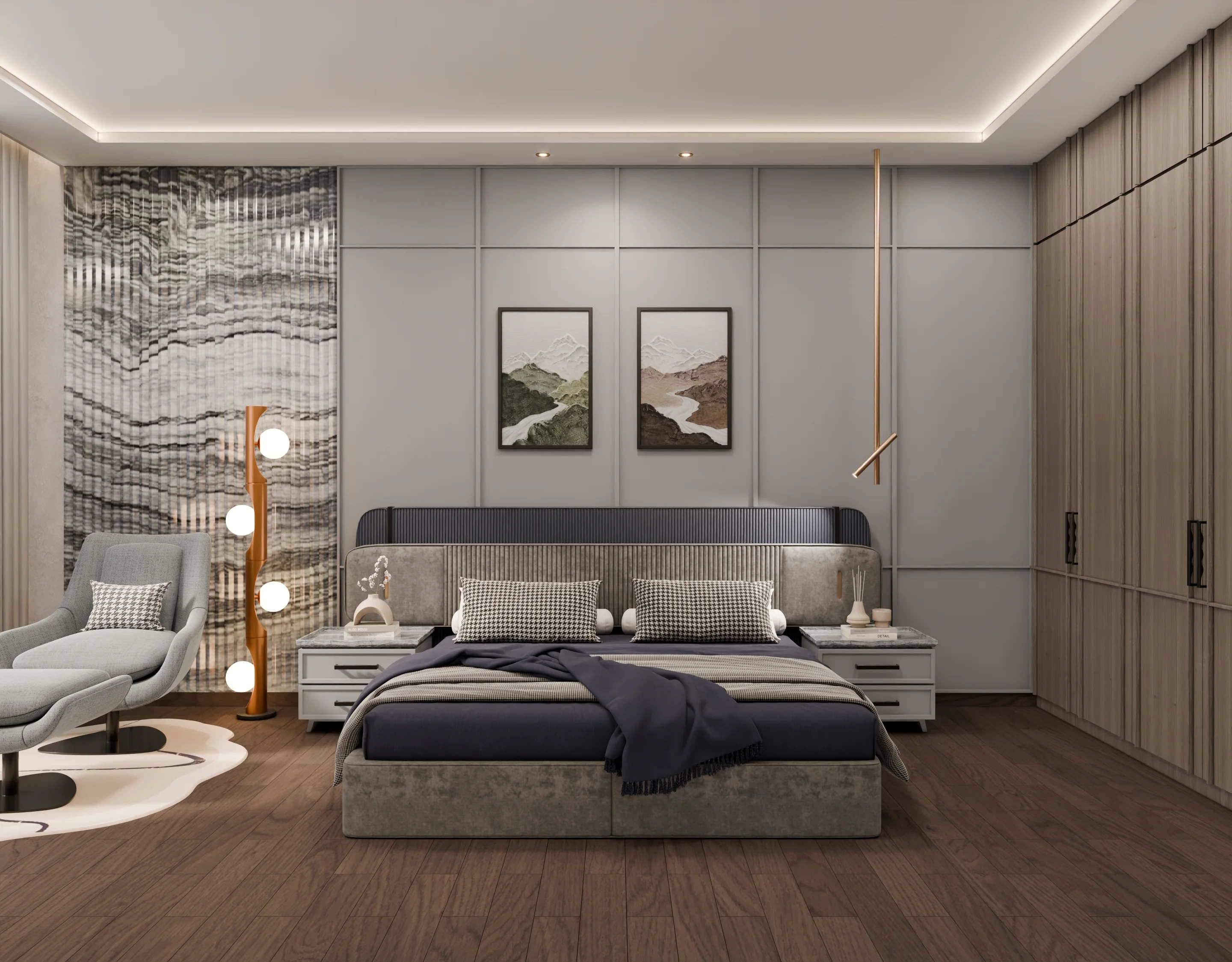 Bedroom Residential render