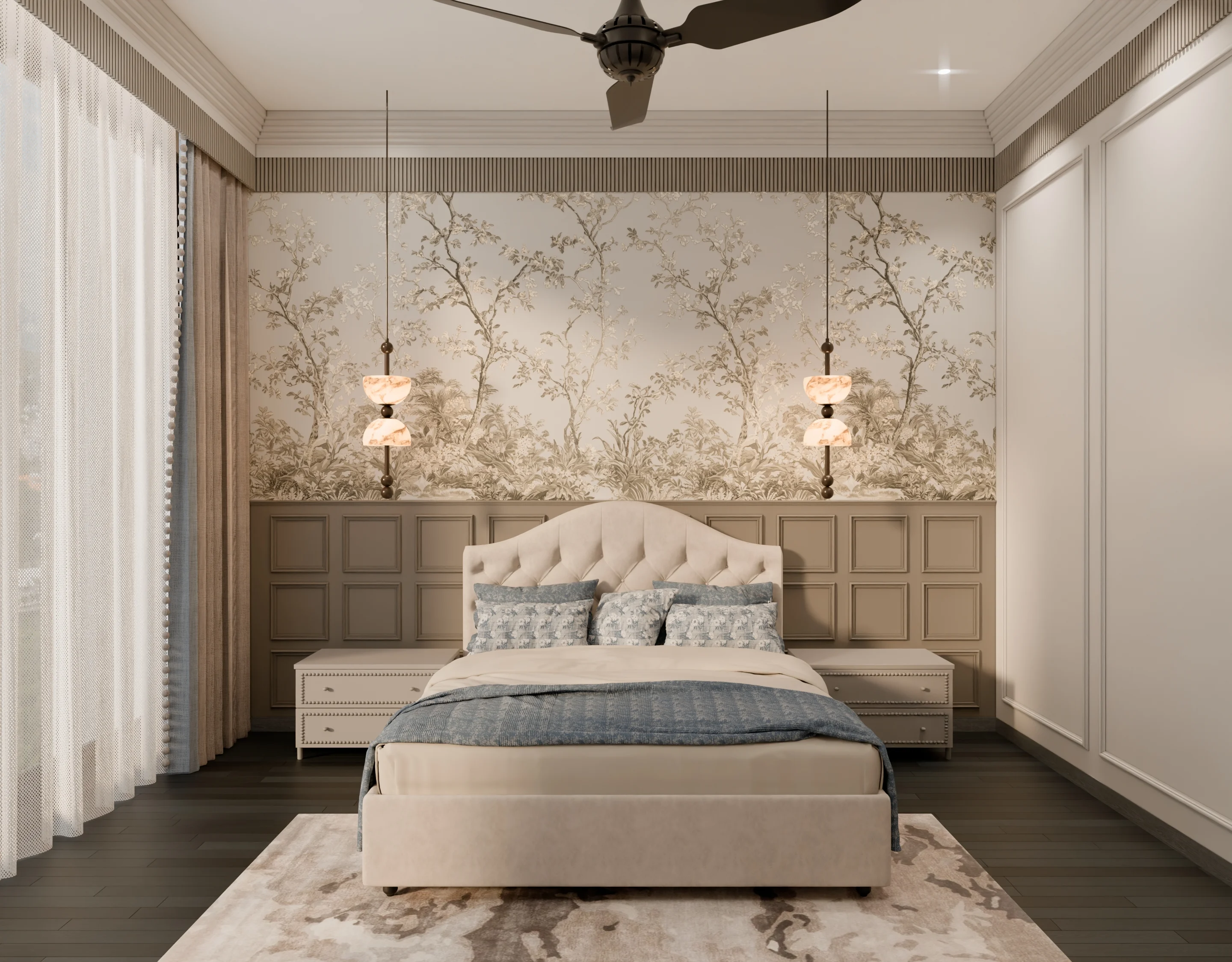 Bedroom Residential render