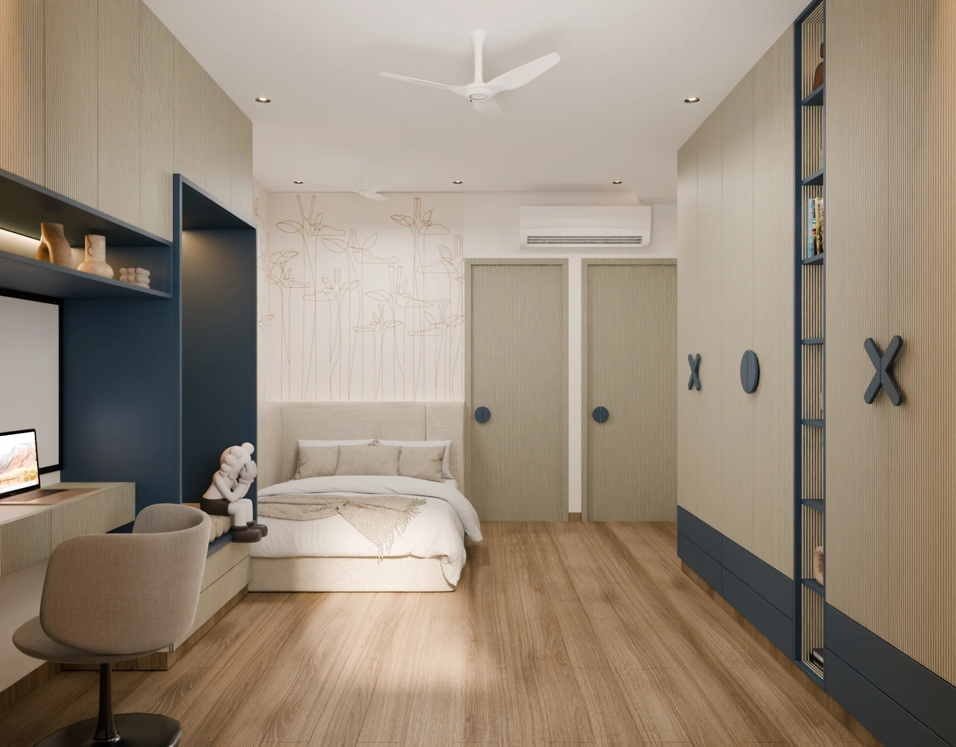 Bedroom Residential render