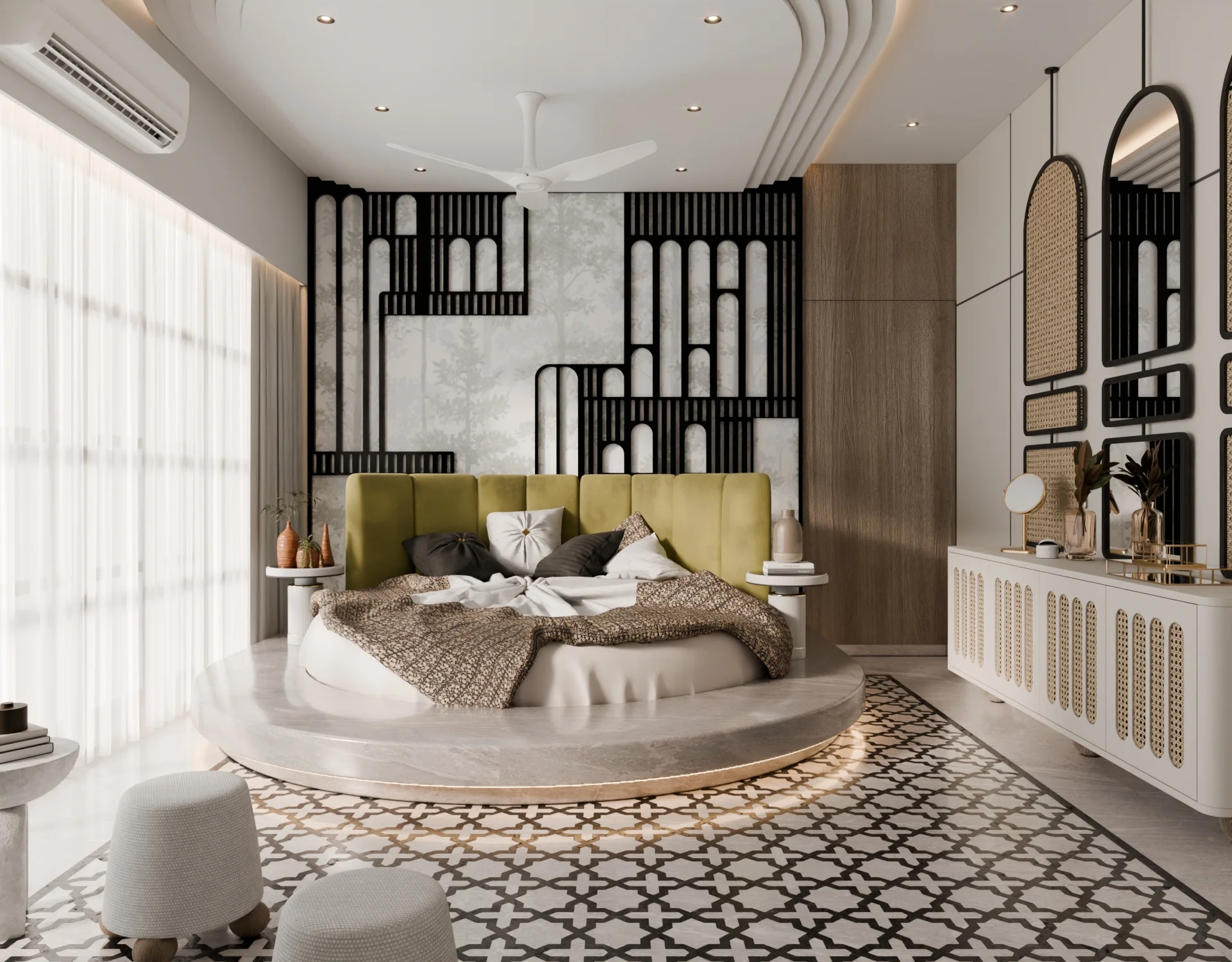 Bedroom Residential render