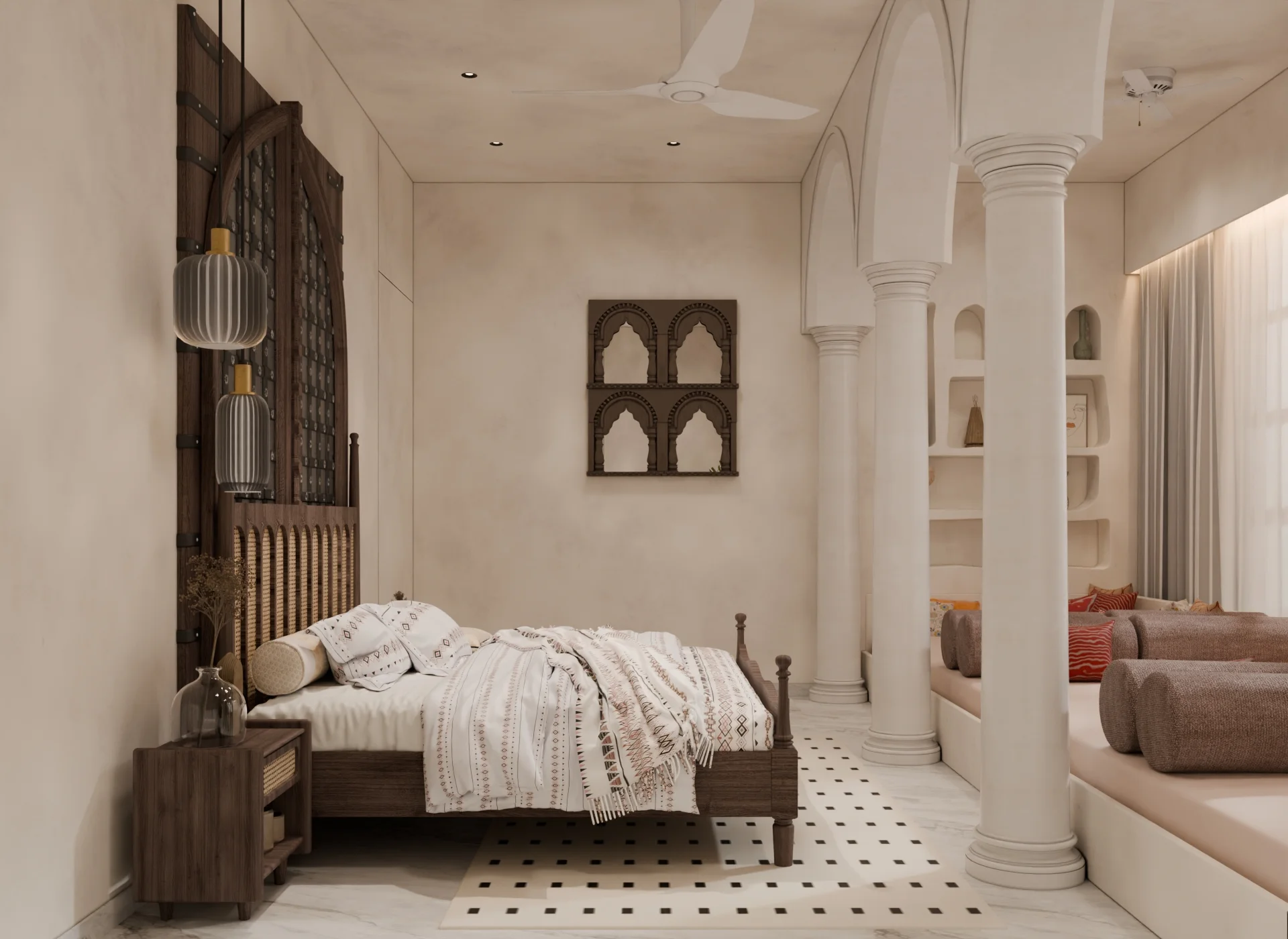 Bedroom Residential render