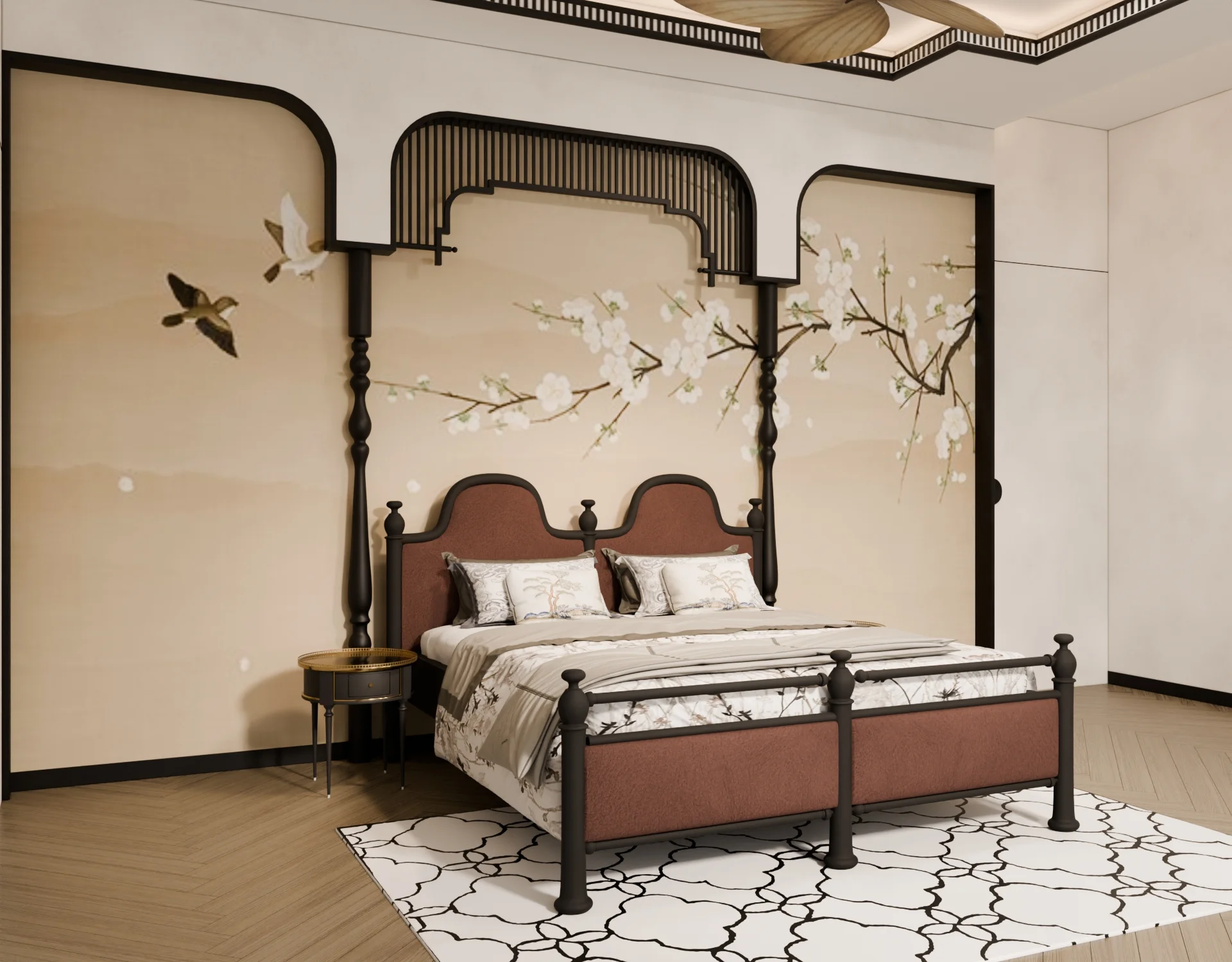 Bedroom Residential render