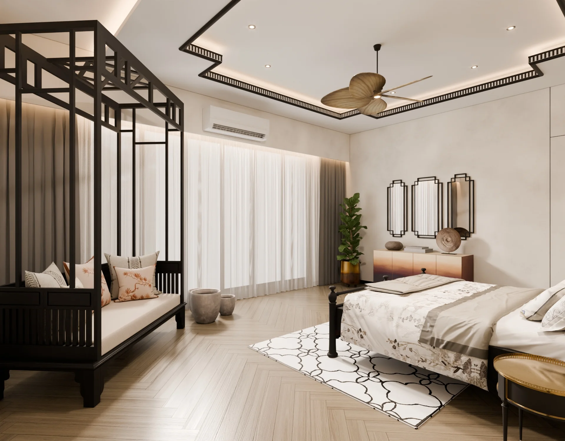 Bedroom Residential render