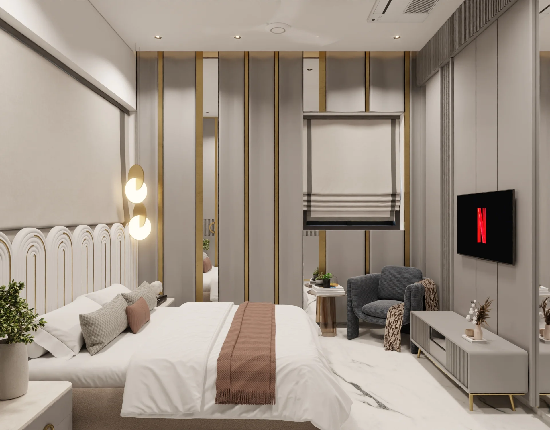 Bedroom Residential render