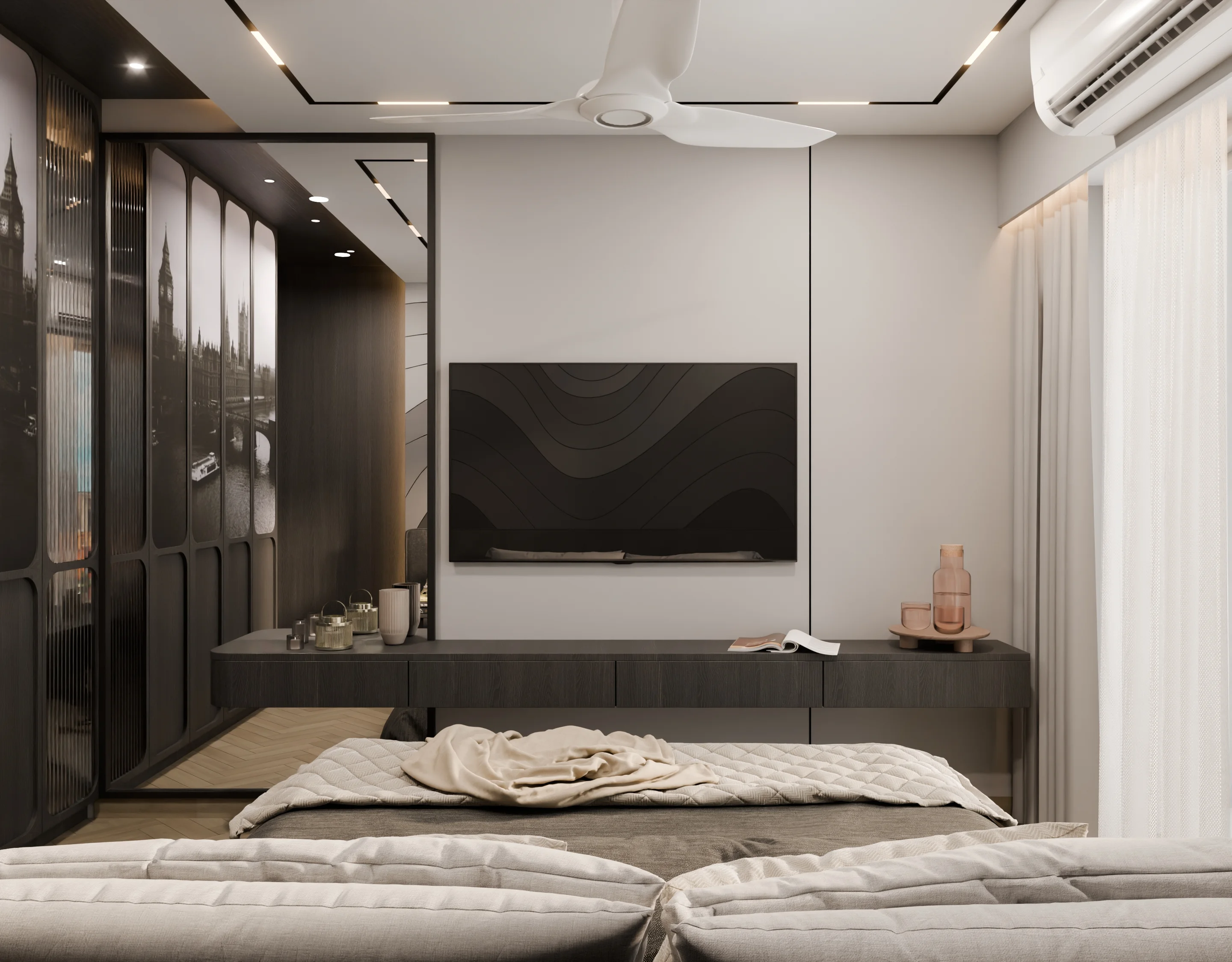 Bedroom Residential render