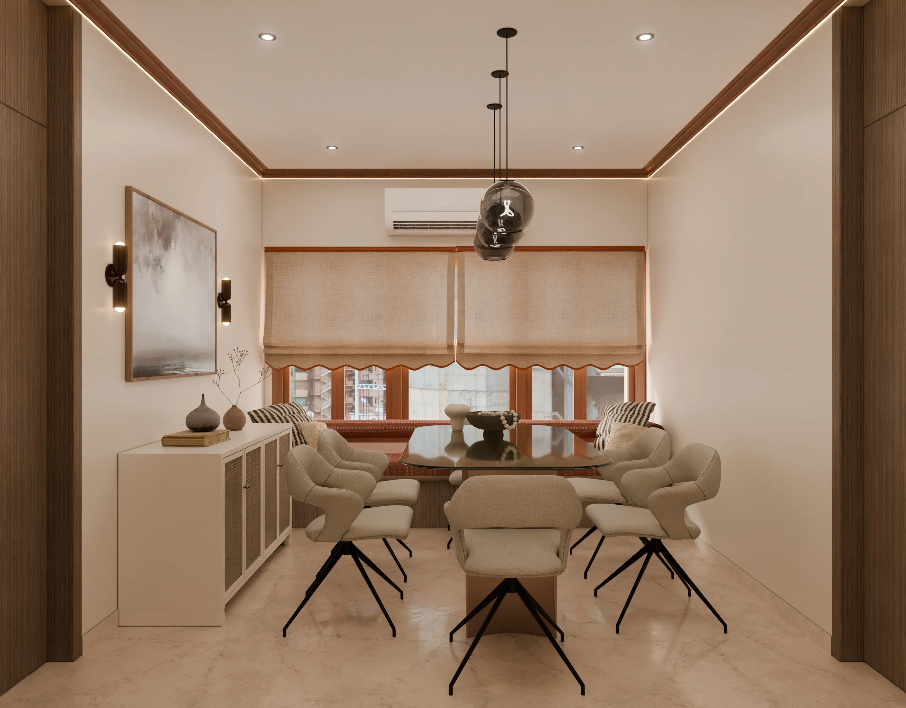 Dining Area Residential render