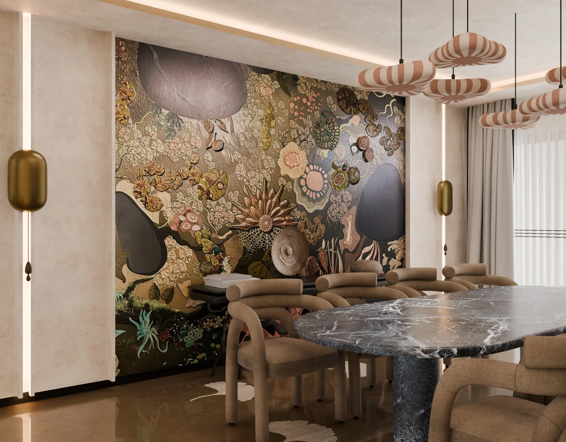 Dining Area Residential render