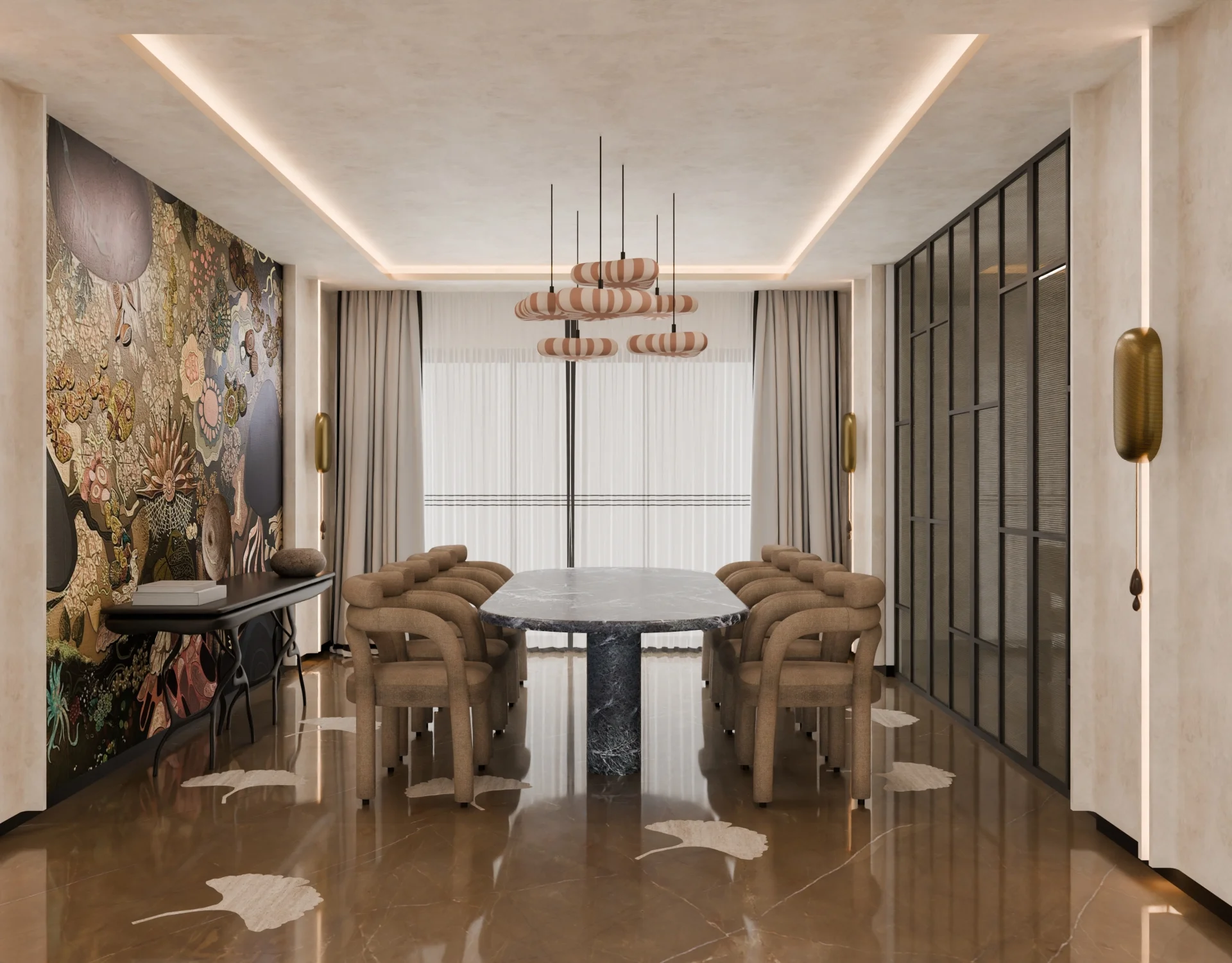Dining Area Residential render