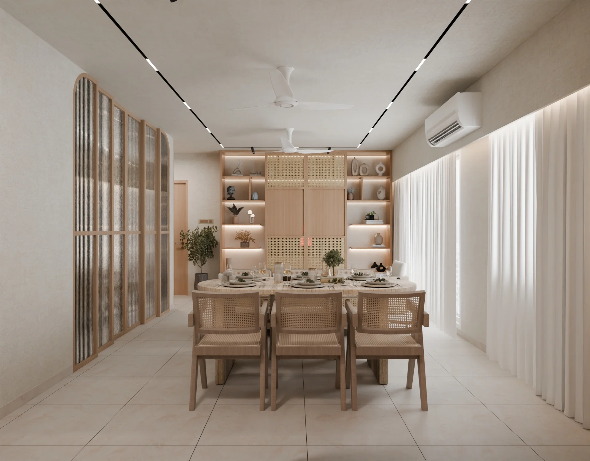 Dining Area Residential render